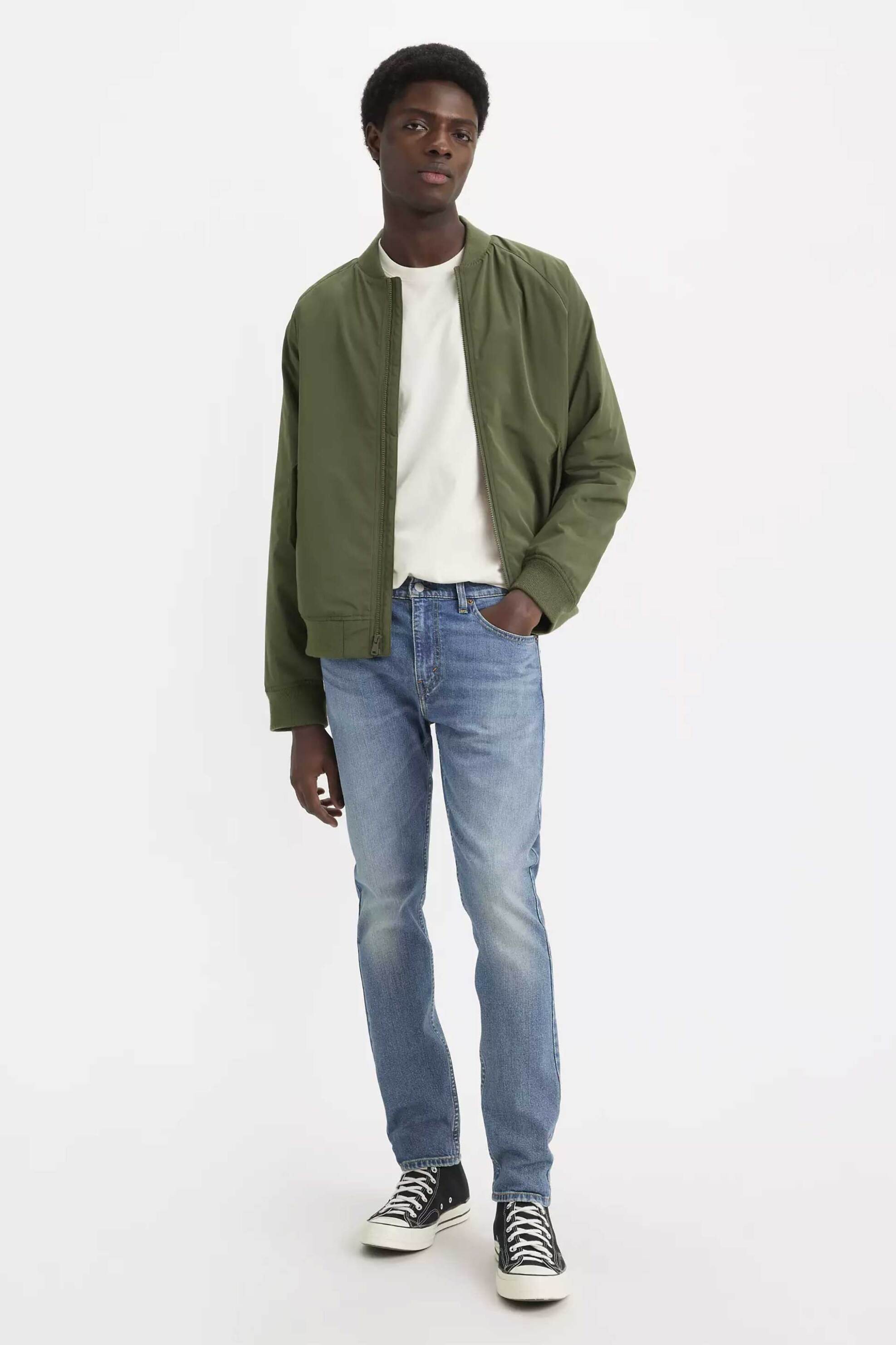 Levi's® ανδρικό τζιν παντελόνι πεντάτσεπο Slim Tapered Fit "512™" - 288331195-** Denim Blue