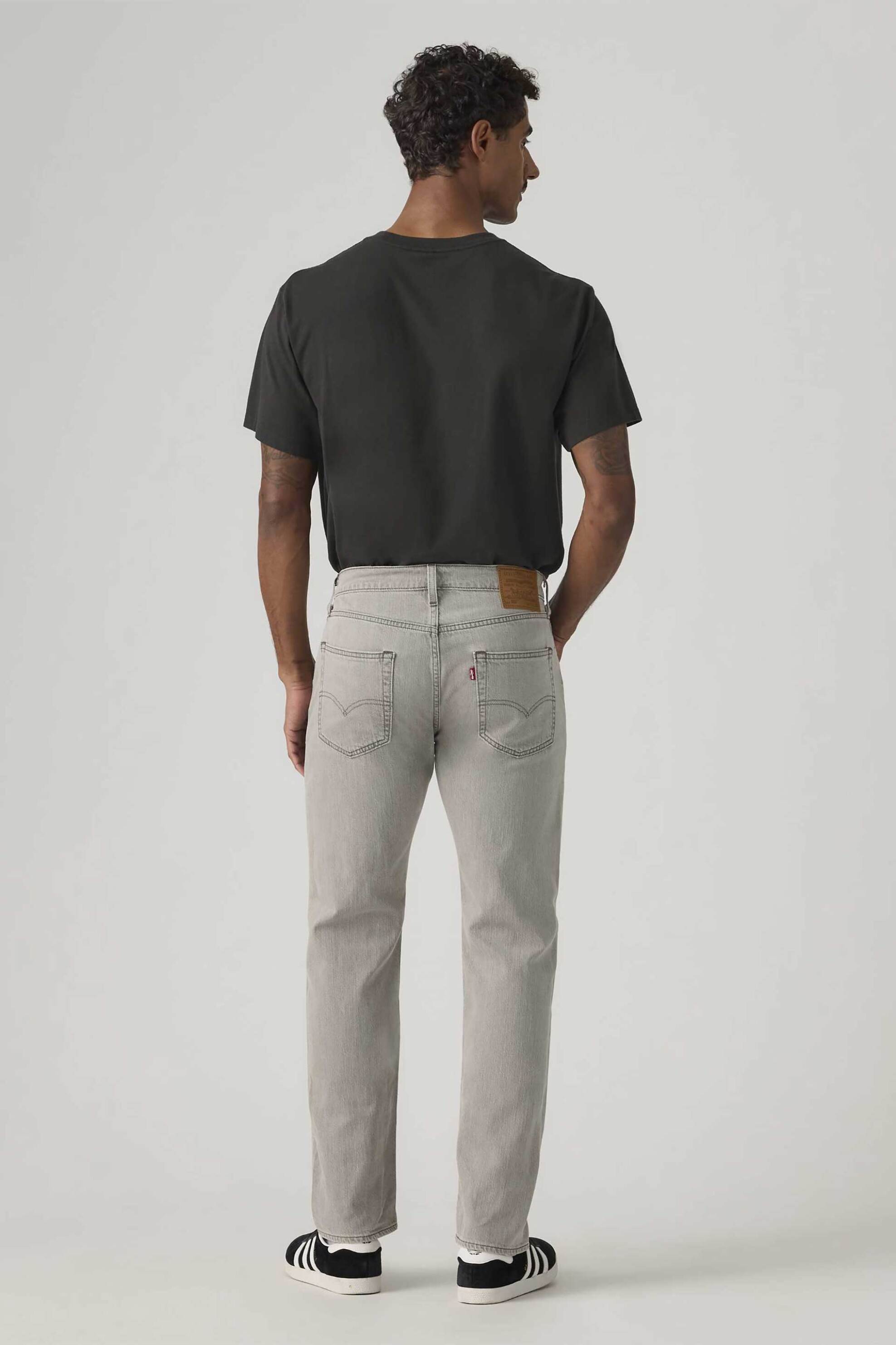 Levi&Apos S Ανδρικό Τζιν Παντελόνι Πεντάτσεπο Regular Tapered Fit 502 - 295071815 Γκρι Ανοιχτό