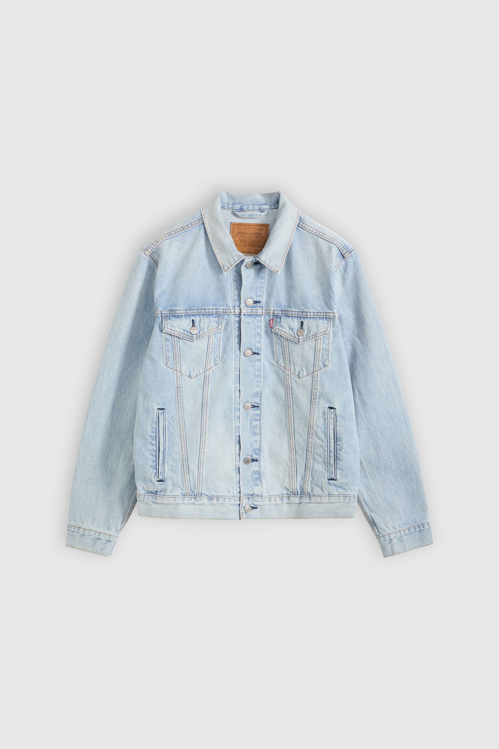 Levi&Apos S Ανδρικό Denim Jacket Standard Fit Trucker - 723340775 Blue Ανοιχτό