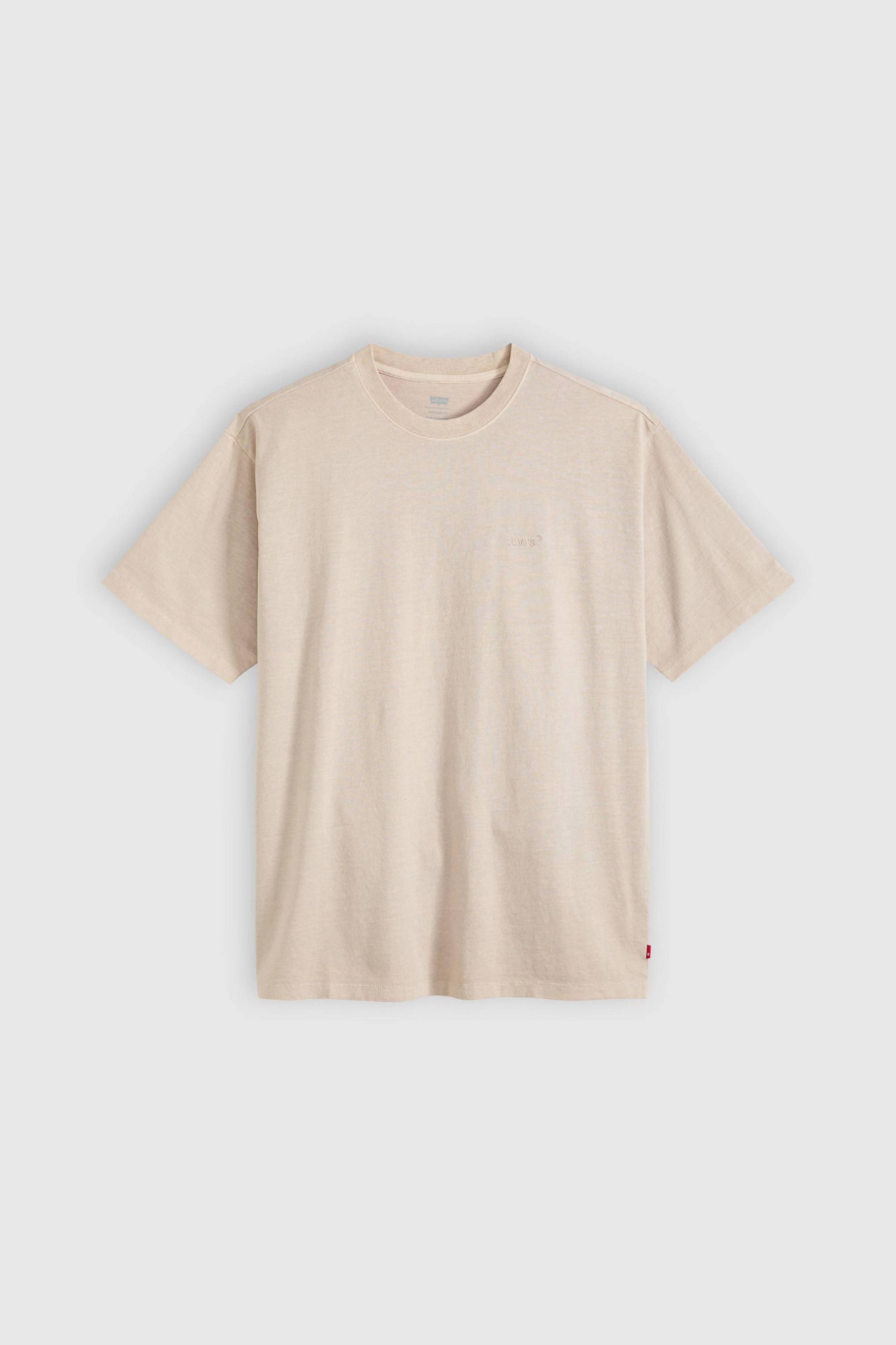 Levi&Apos S Ανδρικό T-Shirt με Λογότυπο Relaxed Fit Red Tab Vintage - A06370197 Μπεζ