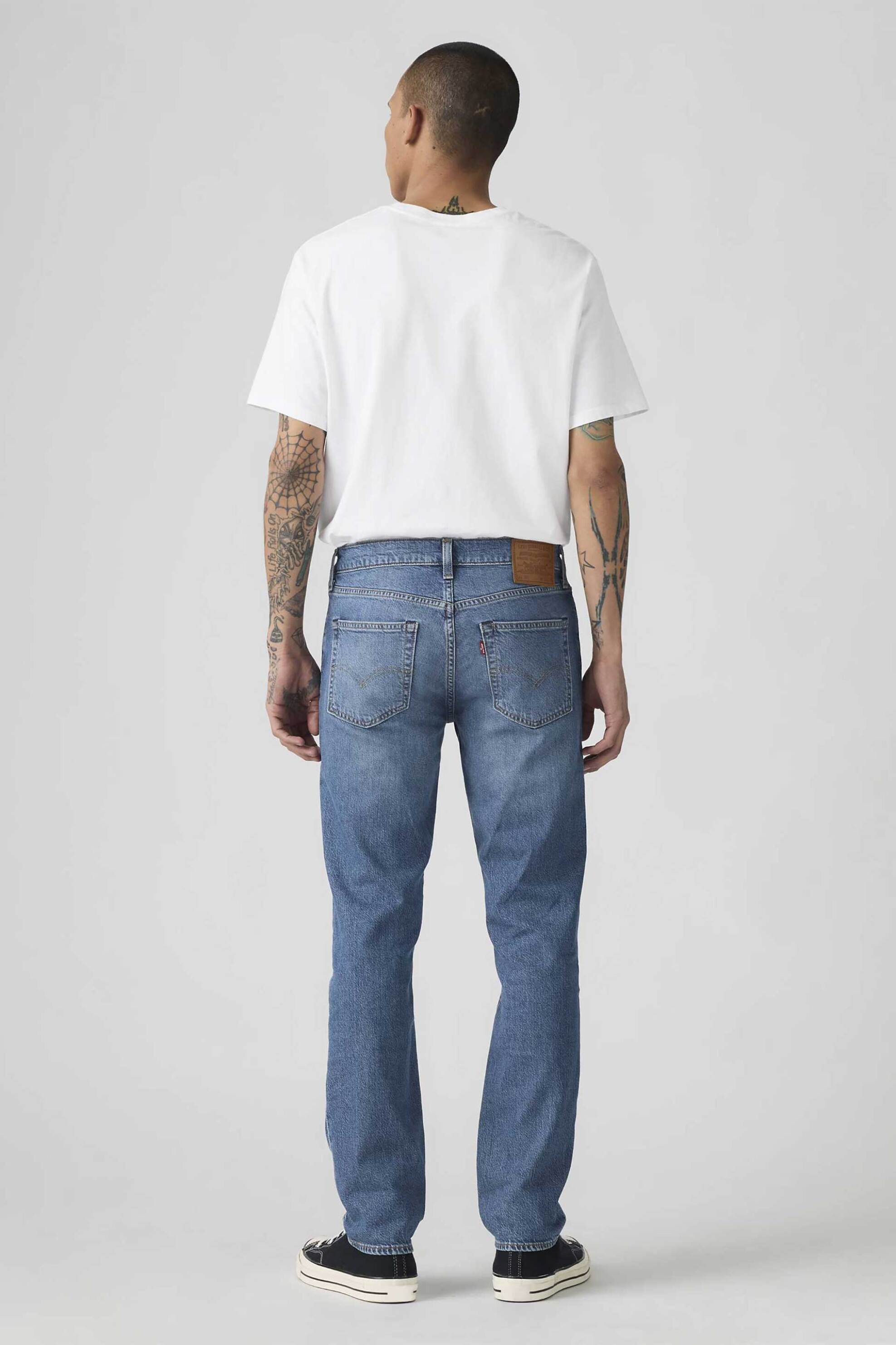 Levi&Apos S Ανδρικό Τζιν Παντελόνι Πεντάτσεπο Slim Fit 511 - 045116208 Denim Blue