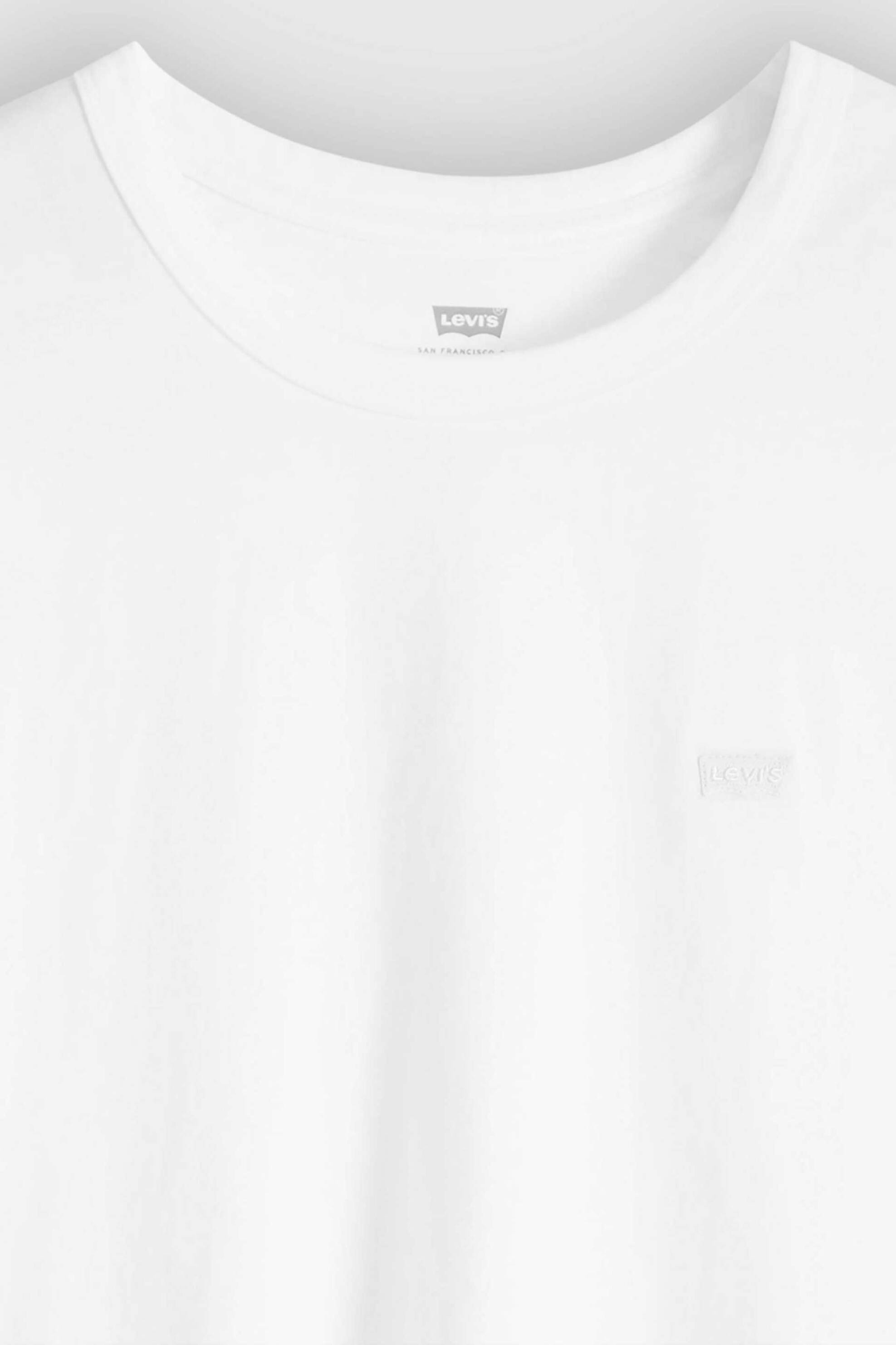 Levi&Apos S Ανδρικό T-Shirt με Λογότυπο Standard Fit Original - 005Gx0000 Λευκό
