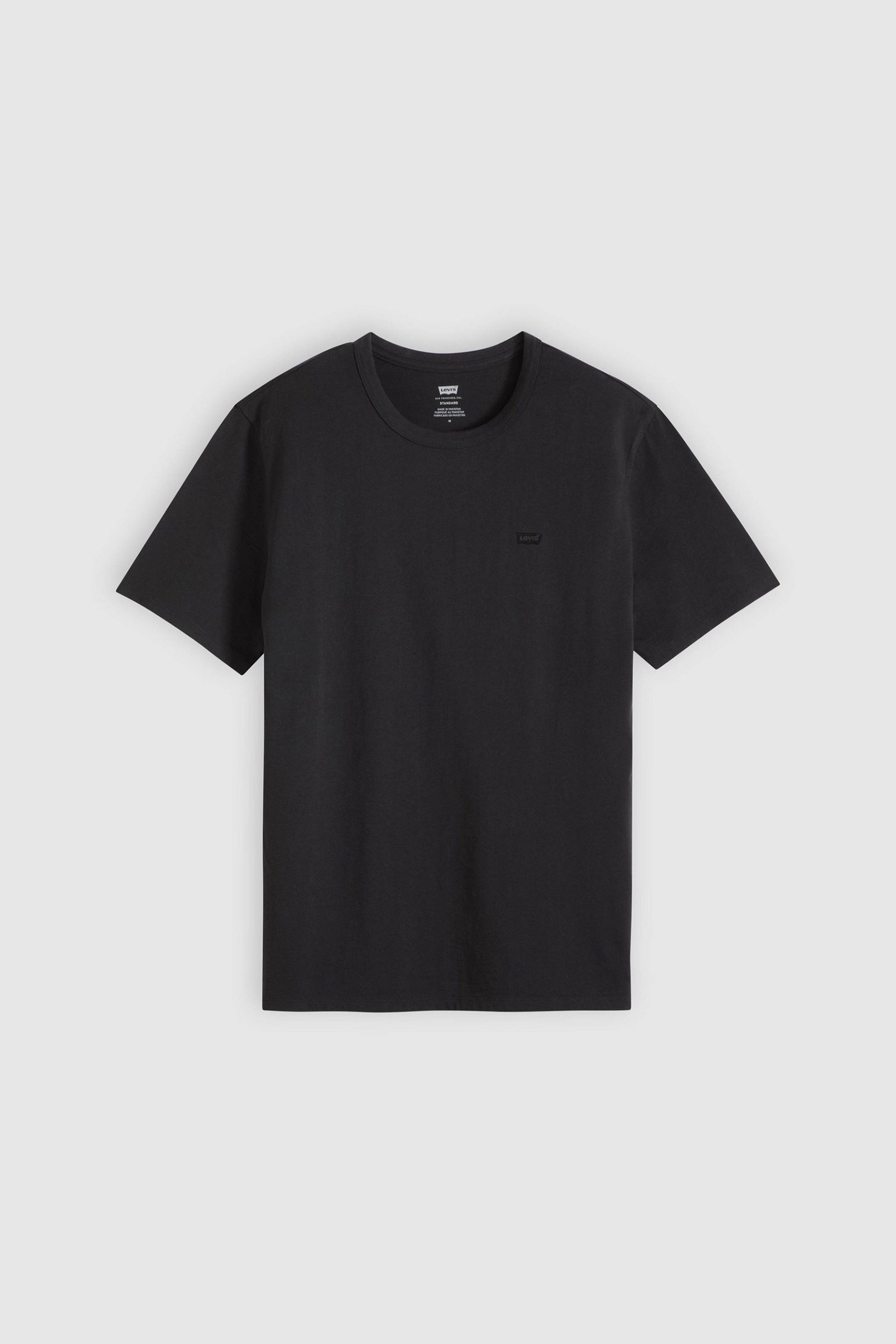 Levi's® ανδρικό T-shirt με λογότυπο Standard Fit "Original" - 005GX0014 Μαύρο