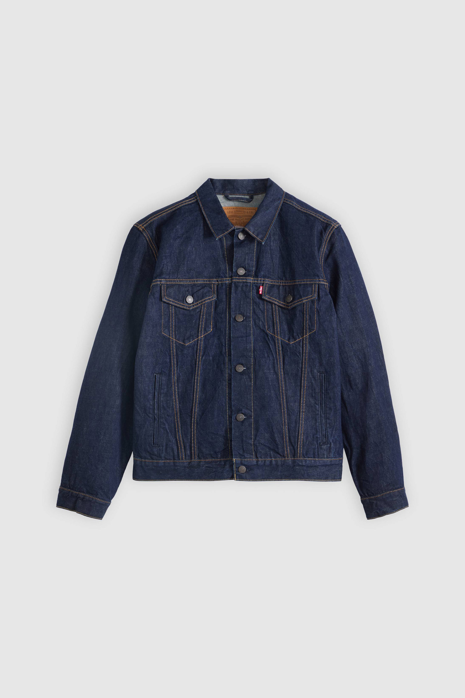 Levi&Apos S Ανδρικό Denim Jacket Standard Fit Trucker - 723340791 Blue Σκούρο