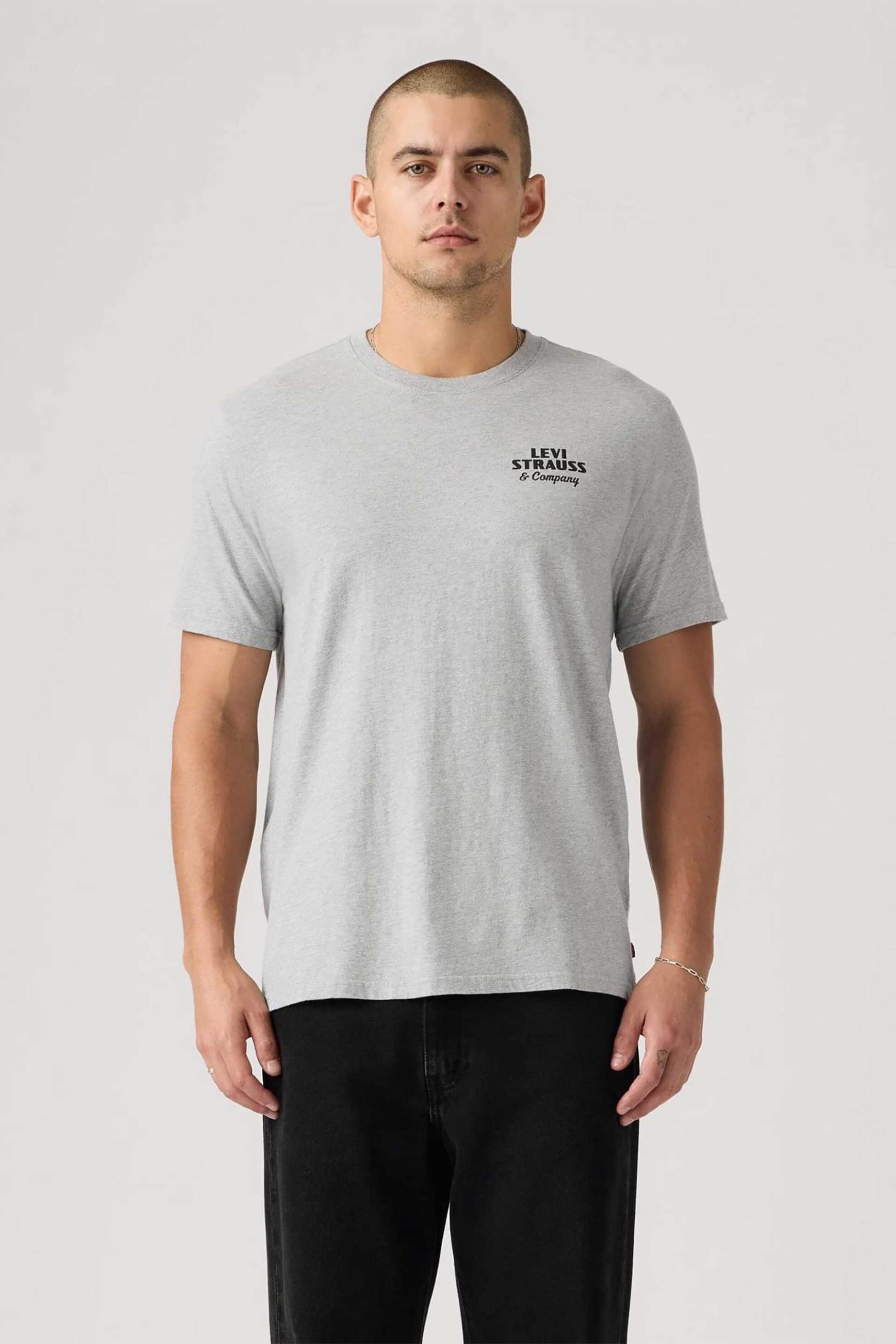 Levi's® ανδρικό T-shirt Relaxed Fit "Graphic" - 161432371 Γκρι