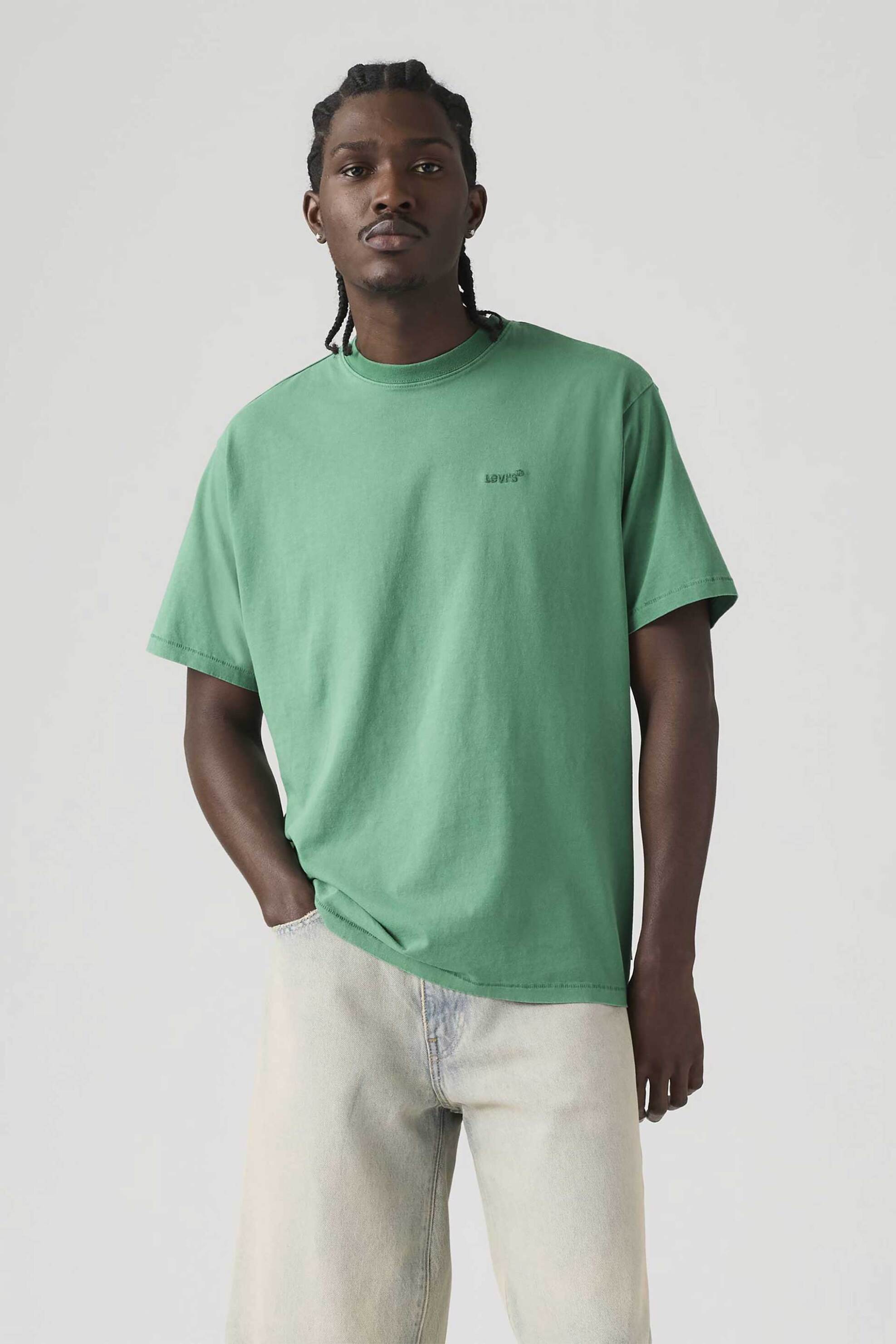 Levi's® ανδρικό T-shirt Relaxed Fit "Red Tab Vintage" - A06370194 Πράσινο