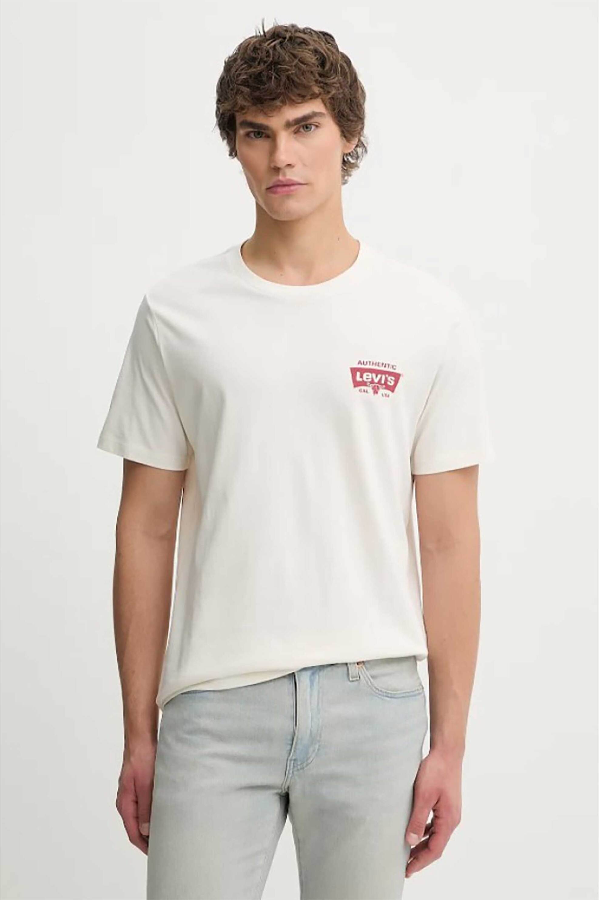 Levi's® ανδρικό T-shirt Standard Fit "Graphic" - 224911974 Λευκό