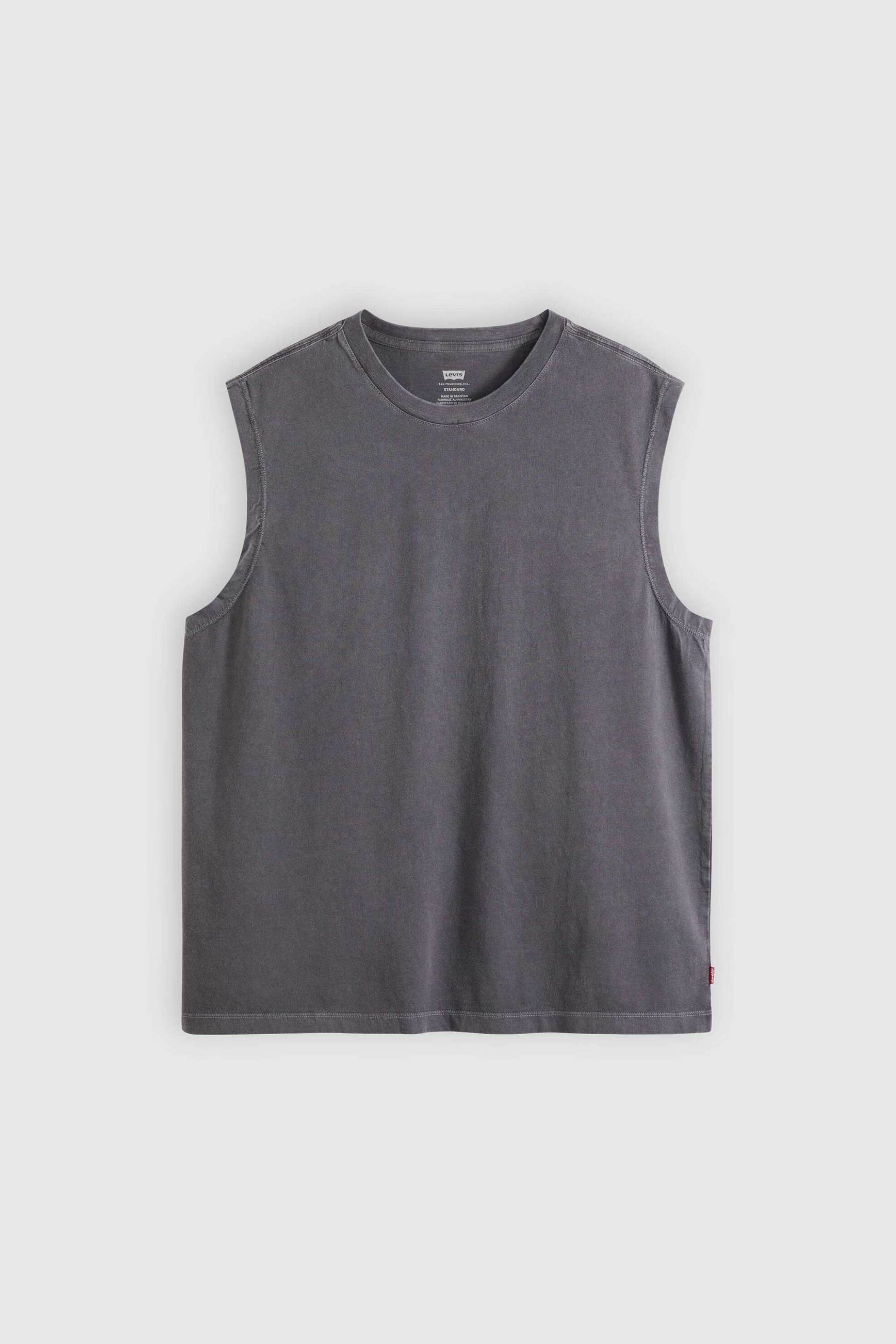 Levi's® ανδρική αμάνικη μπλούζα Relaxed Fit "Muscle" - 004V10002 Ανθρακί φωτογραφία