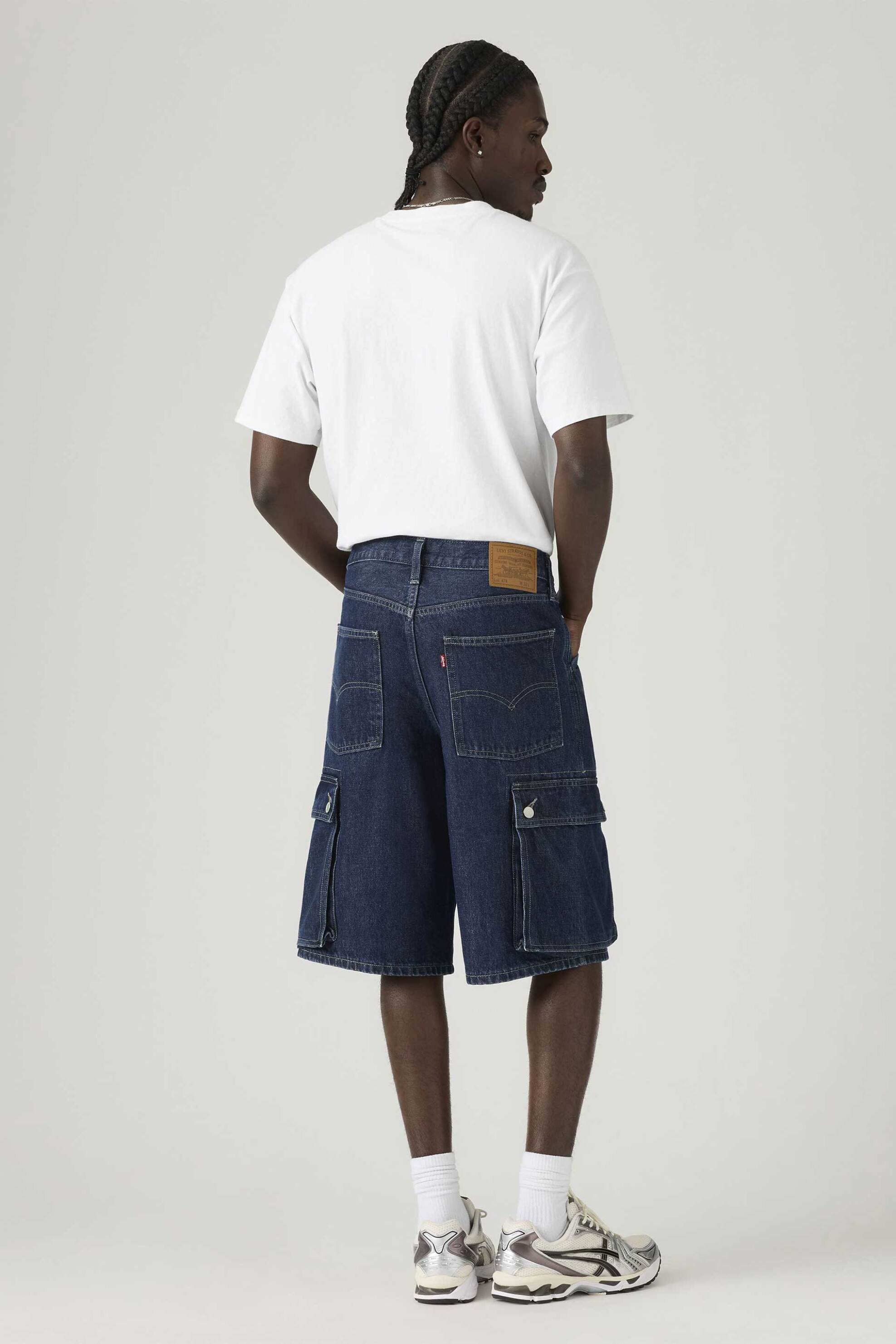 Levi&Apos S Ανδρική Denim Βερμούδα Cargo Baggy Fit 478 - 001Gu0012 Blue Σκούρο