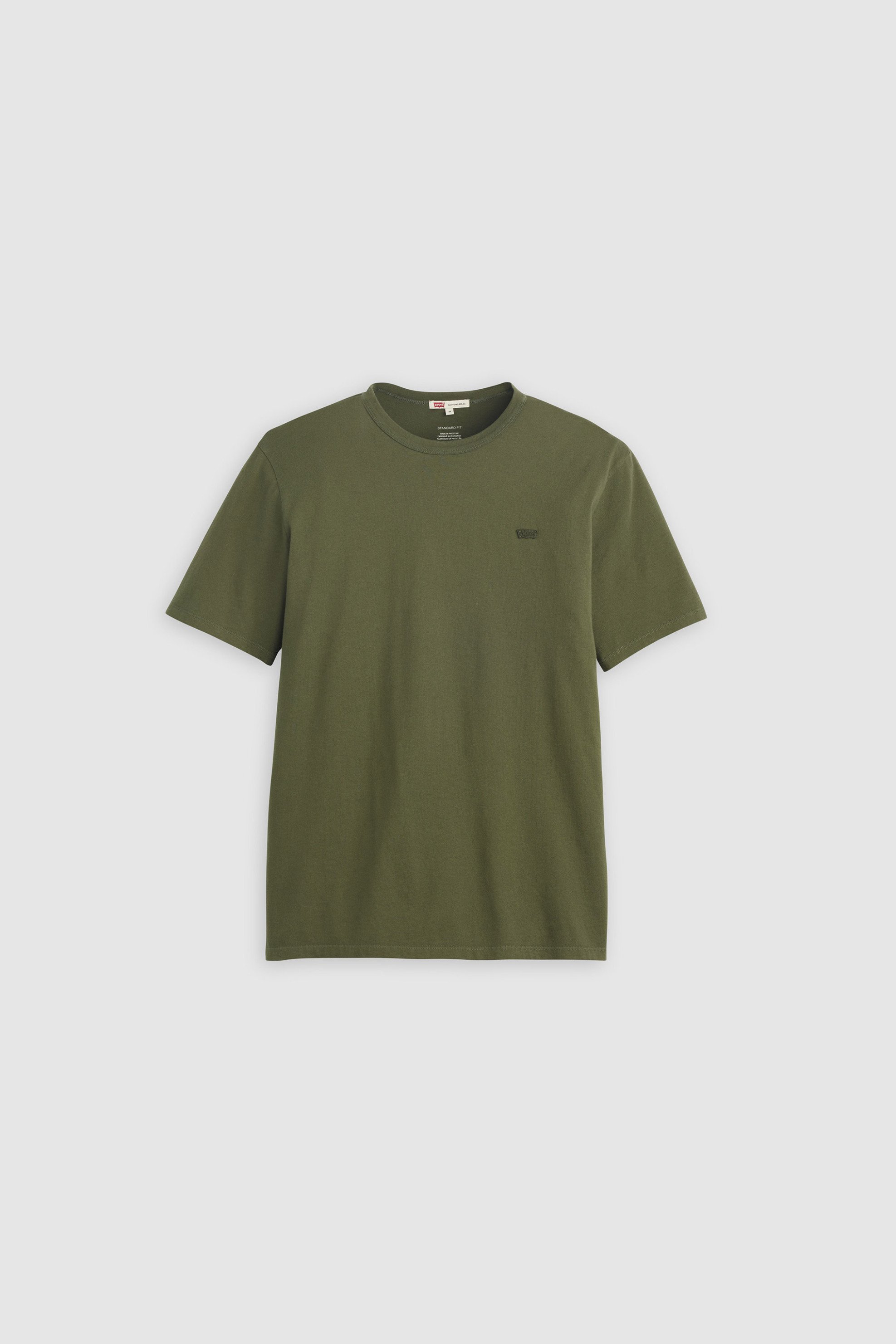 Levi&Apos S Ανδρικό T-Shirt με Λογότυπο Standard Fit Original - 005Gx0011 Χακί