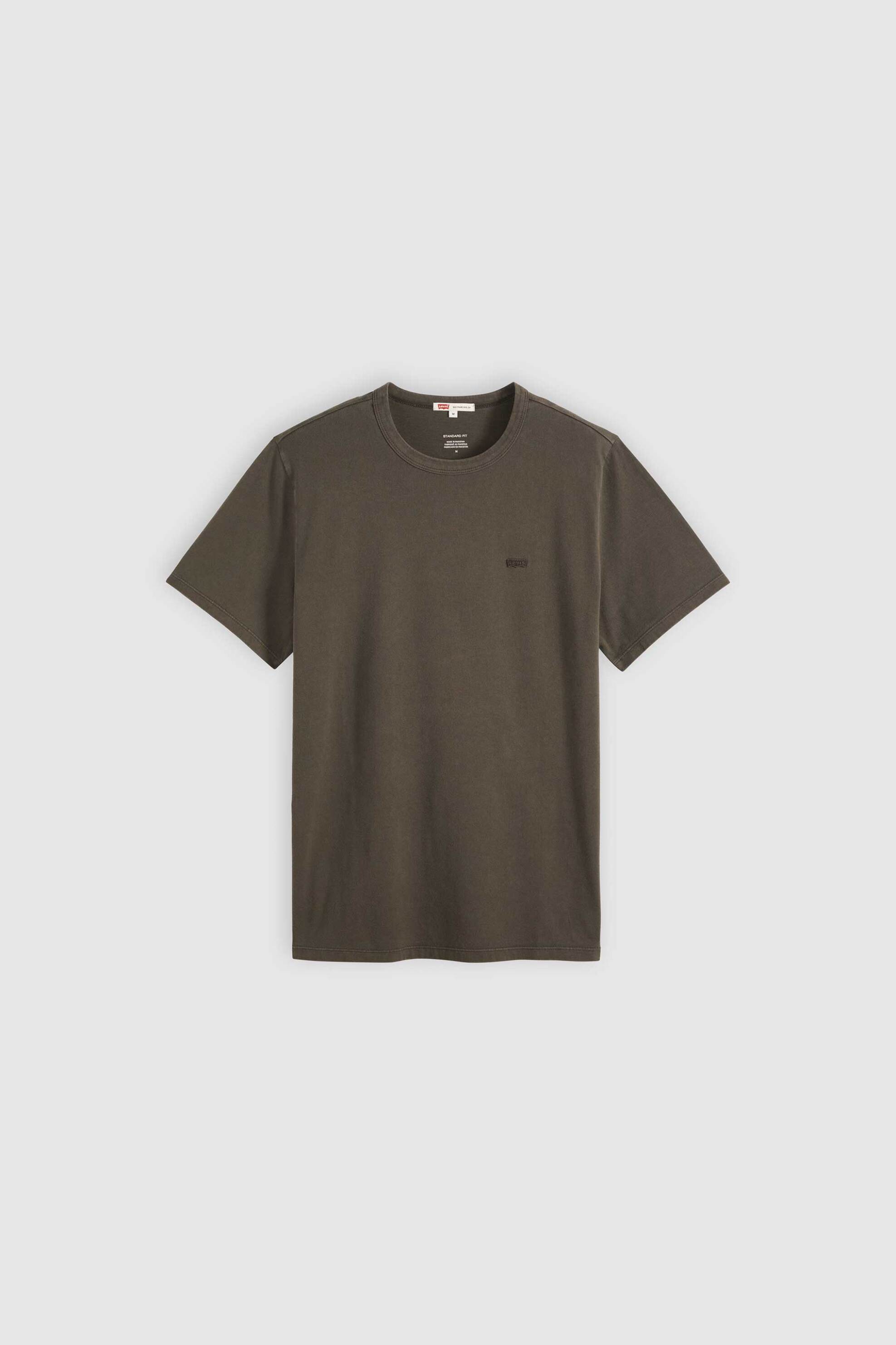 Levi&Apos S Ανδρικό T-Shirt με Λογότυπο Standard Fit Original - 005Gx0021 Καφέ