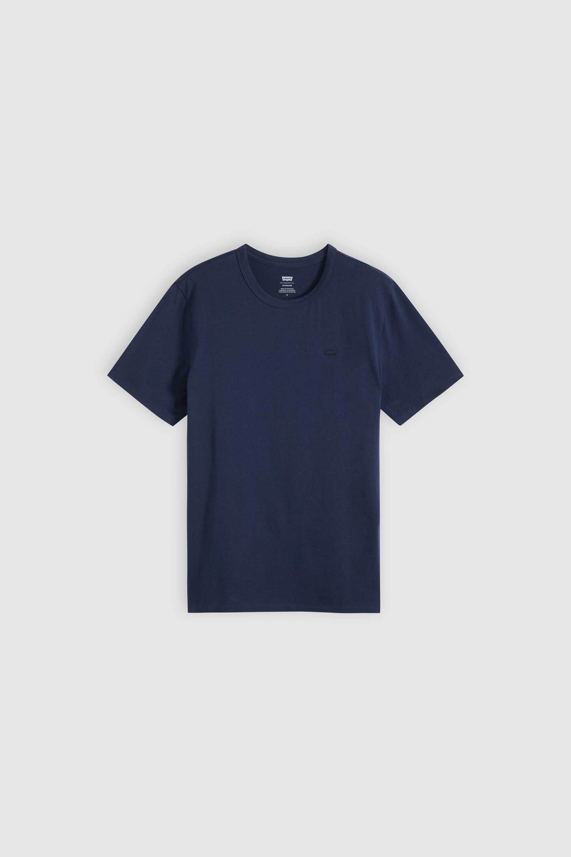 Levi&Apos S Ανδρικό T-Shirt με Λογότυπο Standard Fit Original - 005Gx0015 Μπλε Σκούρο