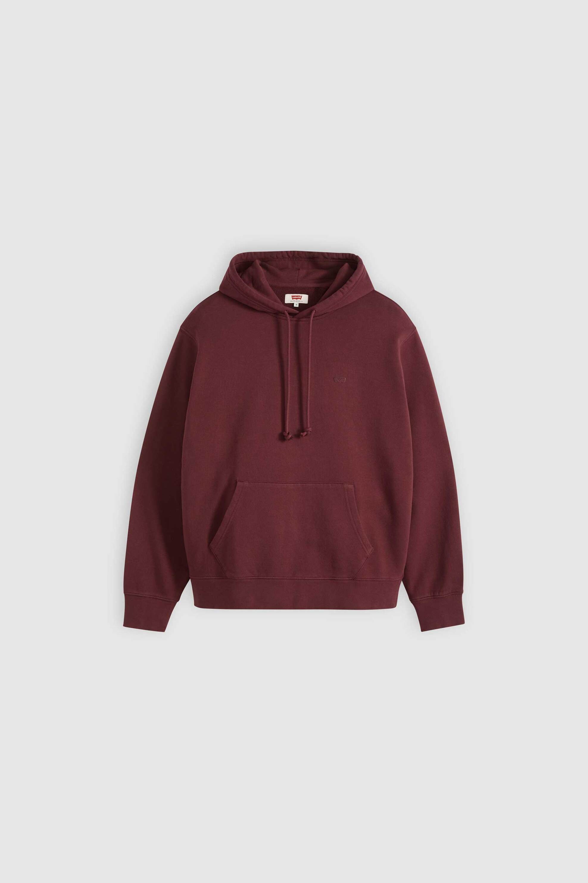 Levi&Apos S Ανδρική Μπλούζα Φούτερ με Κουκούλα Standard Fit Original Housemark - 345810065 Μπορντό