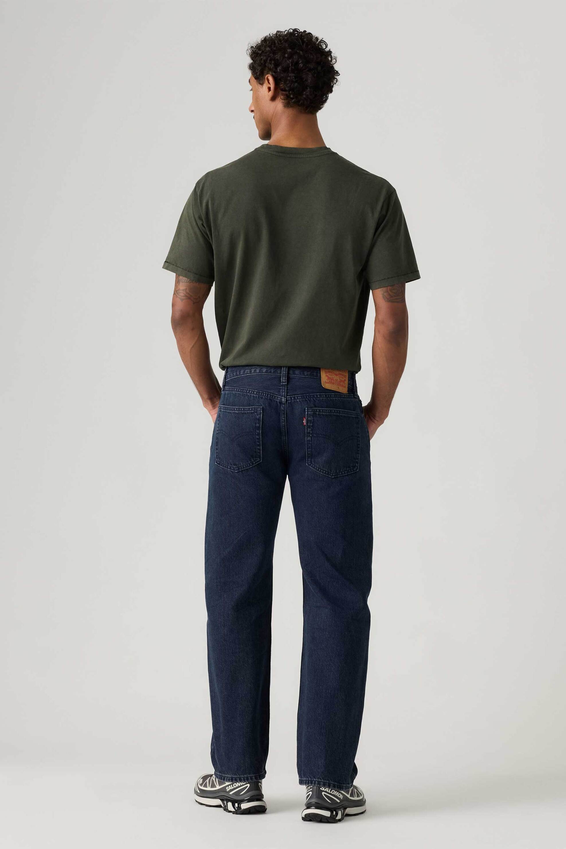 Levi&Apos S Ανδρικό Τζιν Παντελόνι Πεντάτσεπο Relaxed Straight Fit 555 - A72230080 Denim Blue Σκούρο