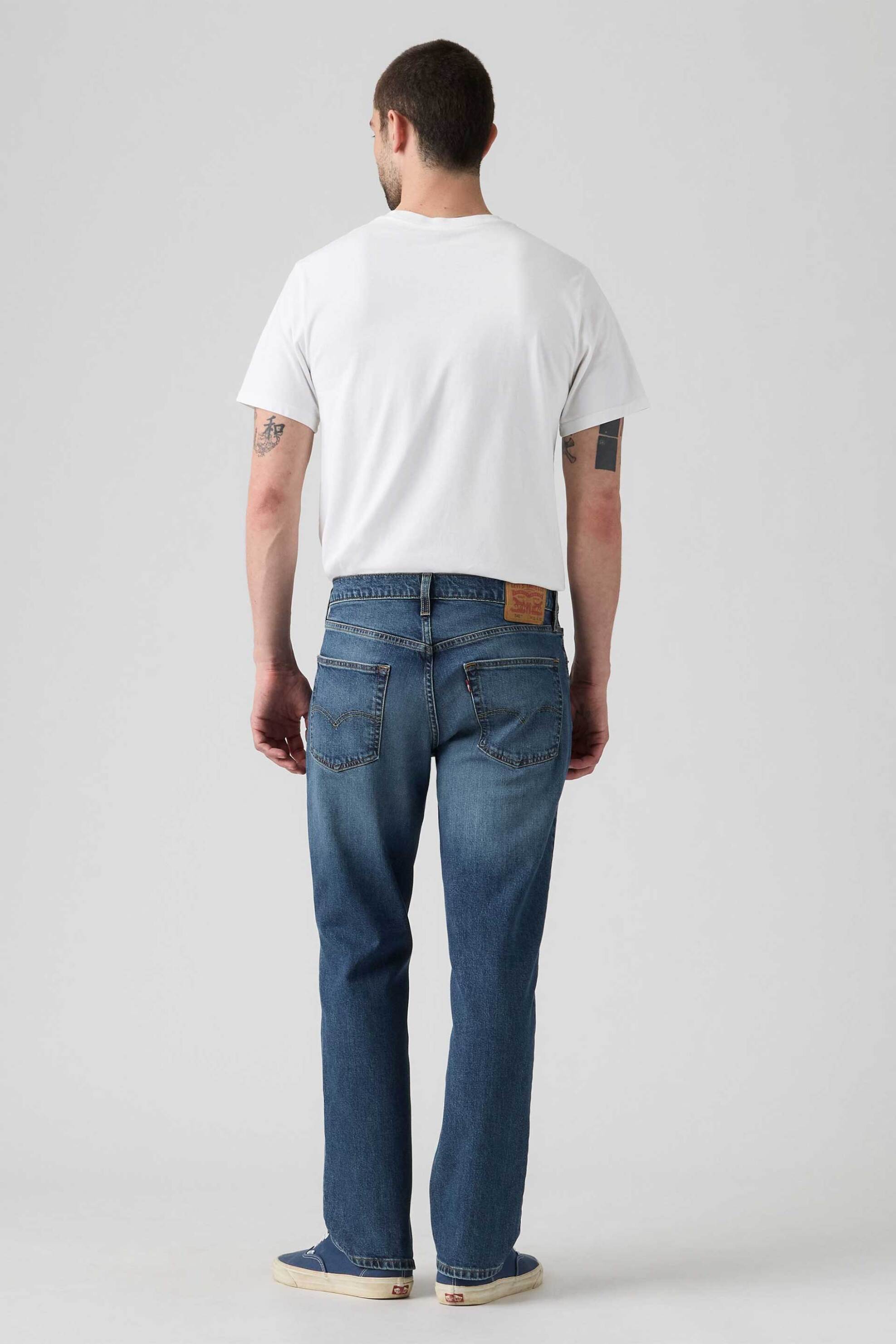 Levi&Apos S Ανδρικό Τζιν Παντελόνι Πεντάτσεπο Tapered Fit 541 - 181811048 Denim Blue
