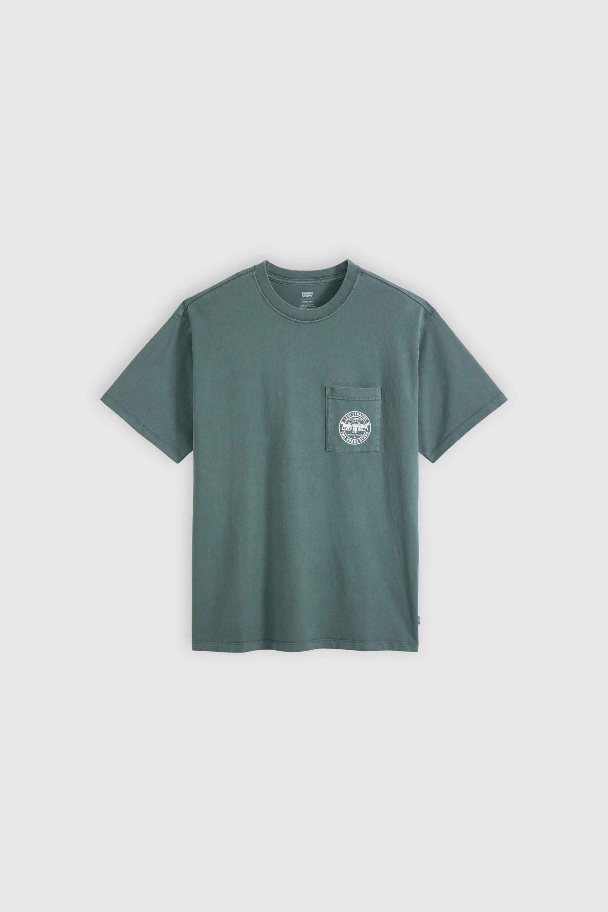 Levi&Apos S Ανδρικό T-Shirt με Print Loose Fit Graphic - 005Hv0003 Πράσινο Teal