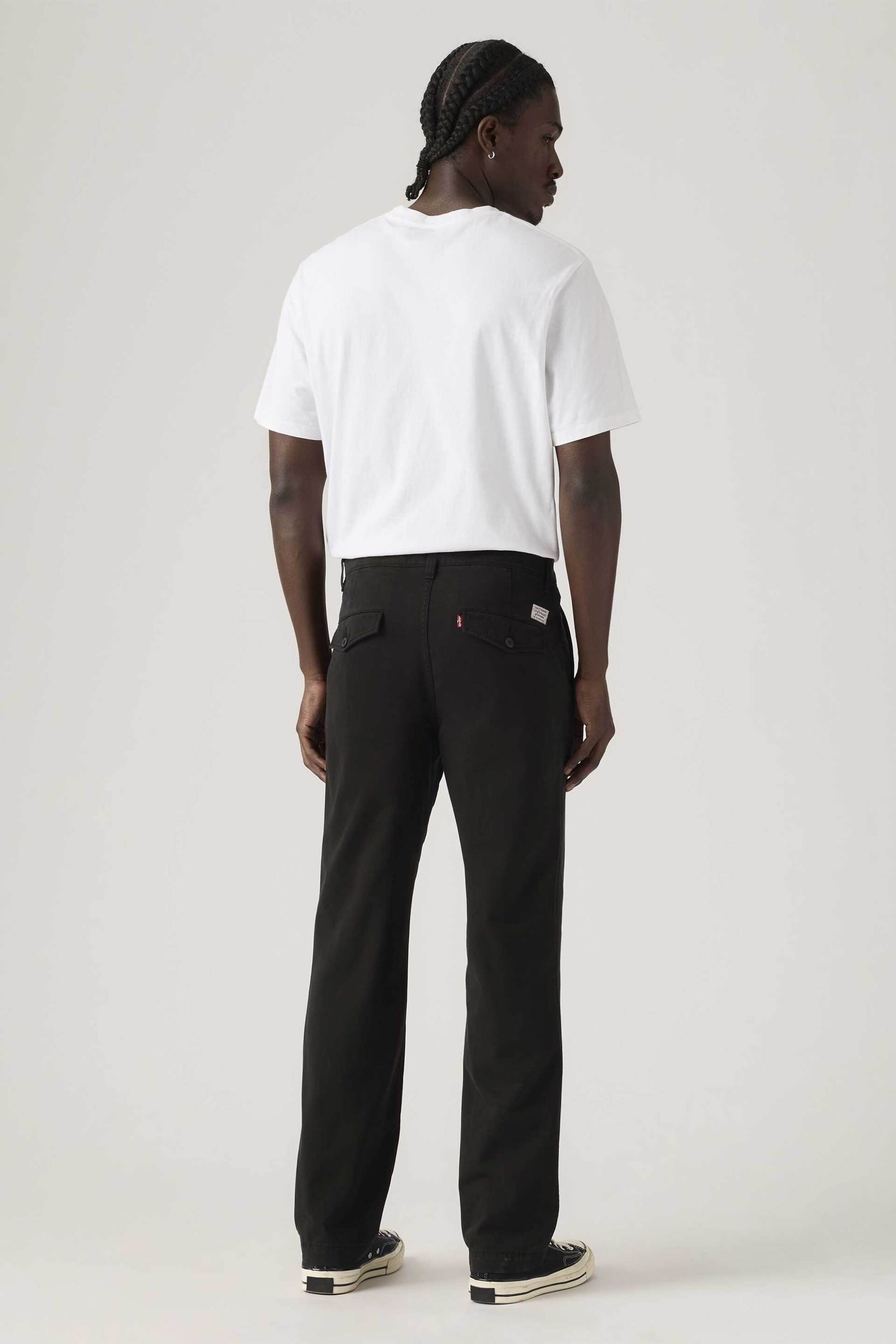 Levi&Apos S Ανδρικό Chino Παντελόνι Relaxed Straight Fit Xx Authentic - A57530054 Μαύρο