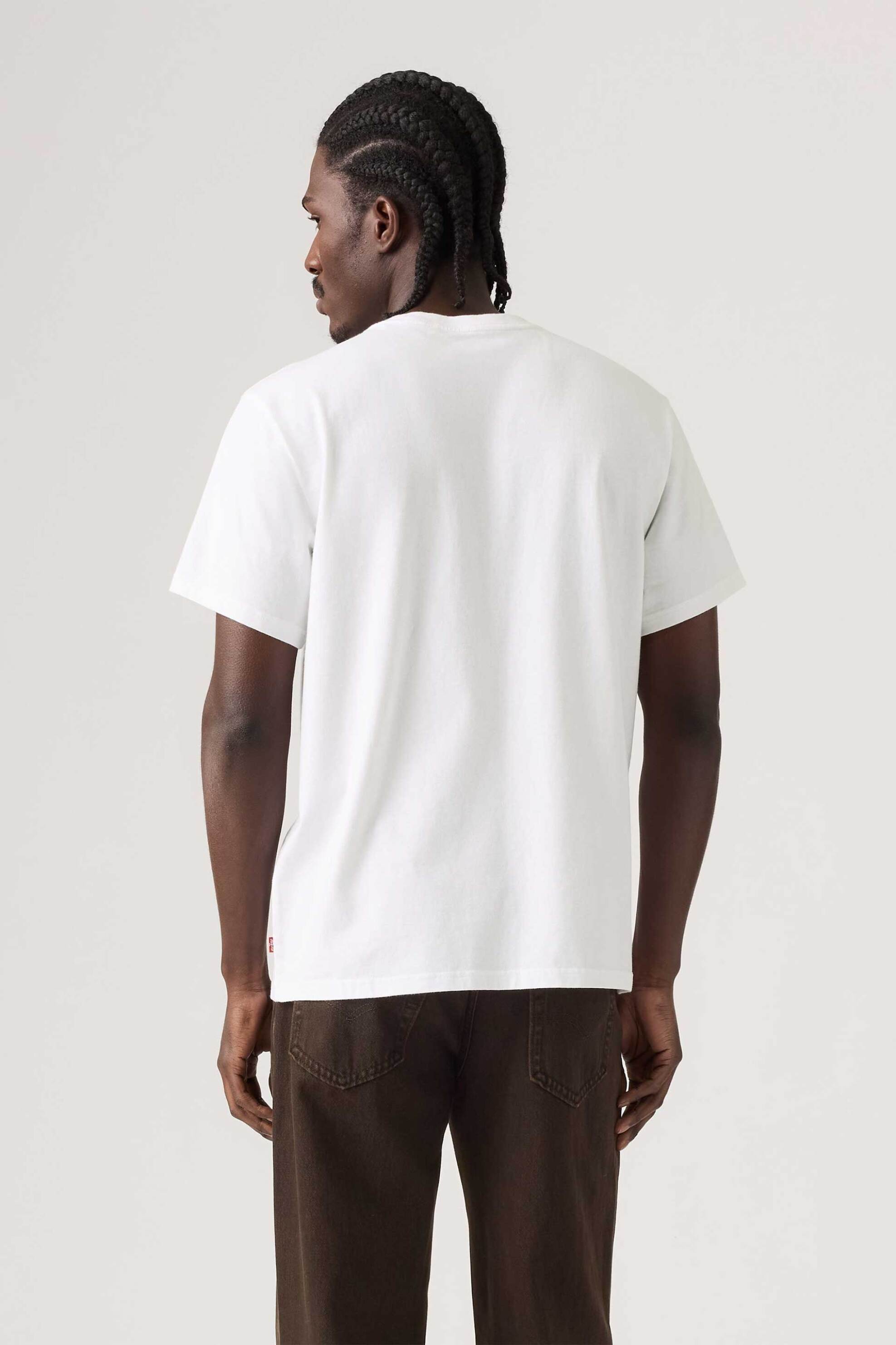 Levi&Apos S Ανδρικό T-Shirt με Print Relaxed Fit Graphic - 161432608 Λευκό