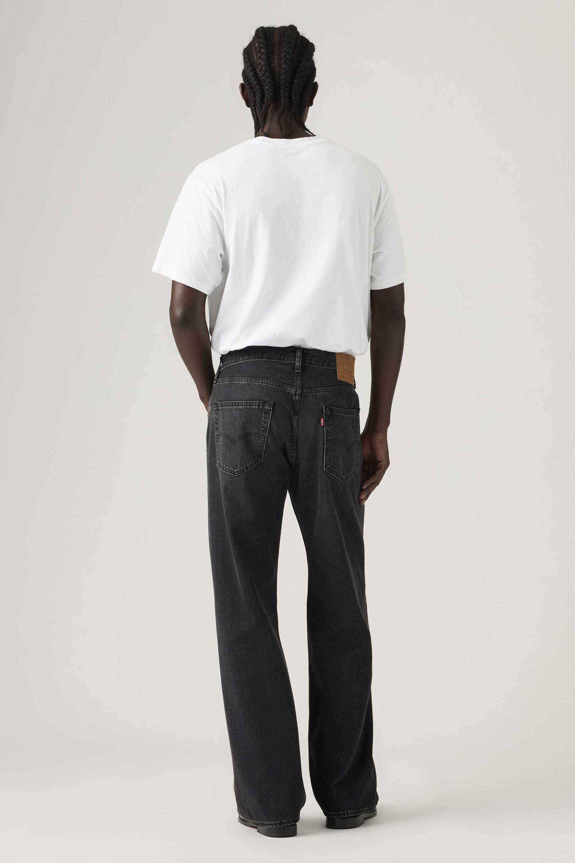 Levi&Apos S Ανδρικό Τζιν Παντελόνι Πεντάτσεπο Loose Straight Fit 501 - 0057U0005 Μαύρο
