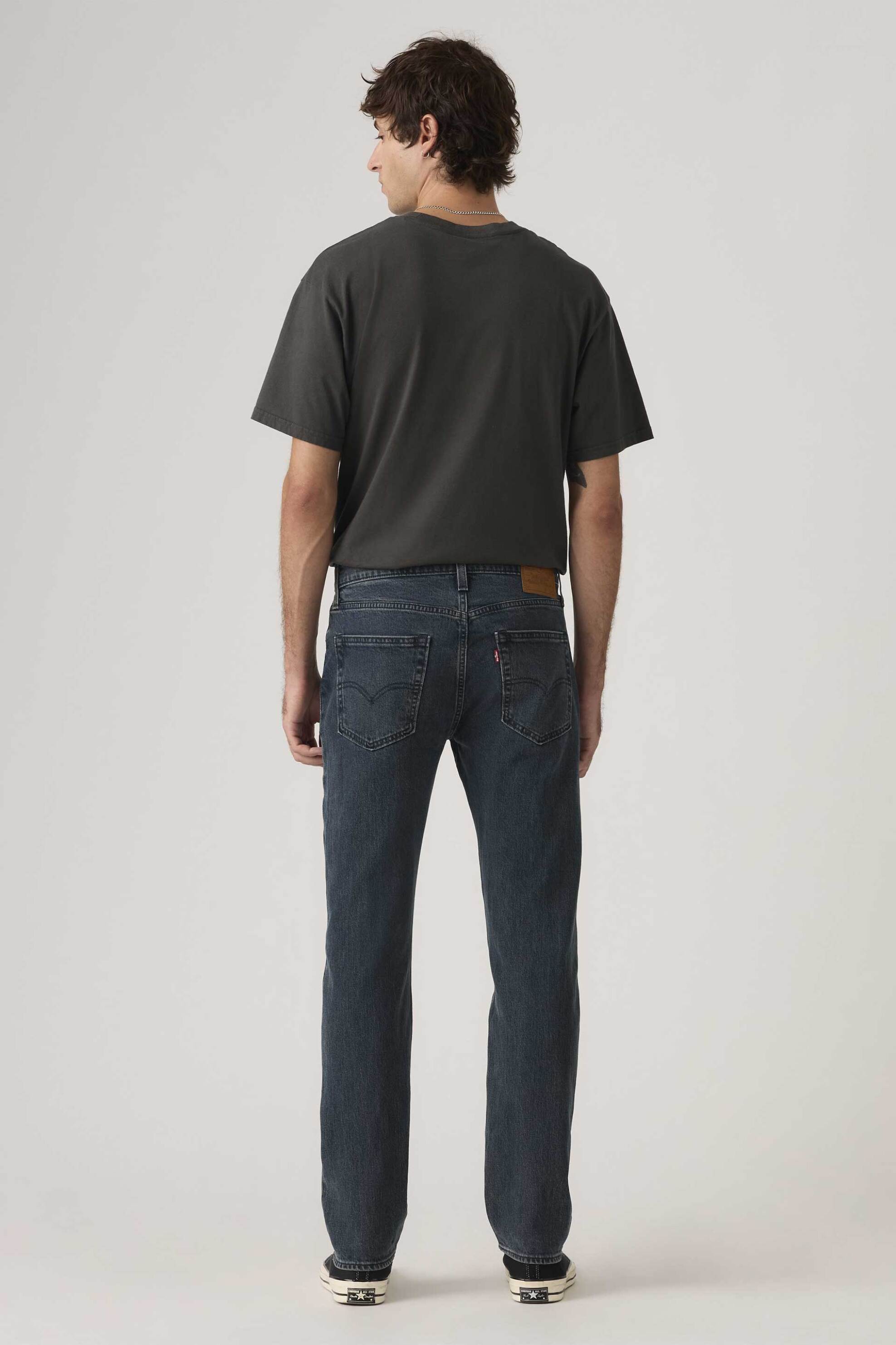 Levi&Apos S Ανδρικό Τζιν Παντελόνι Πεντάτσεπο Regular Tapered Fit 502 - 295071809 Denim Blue Σκούρο