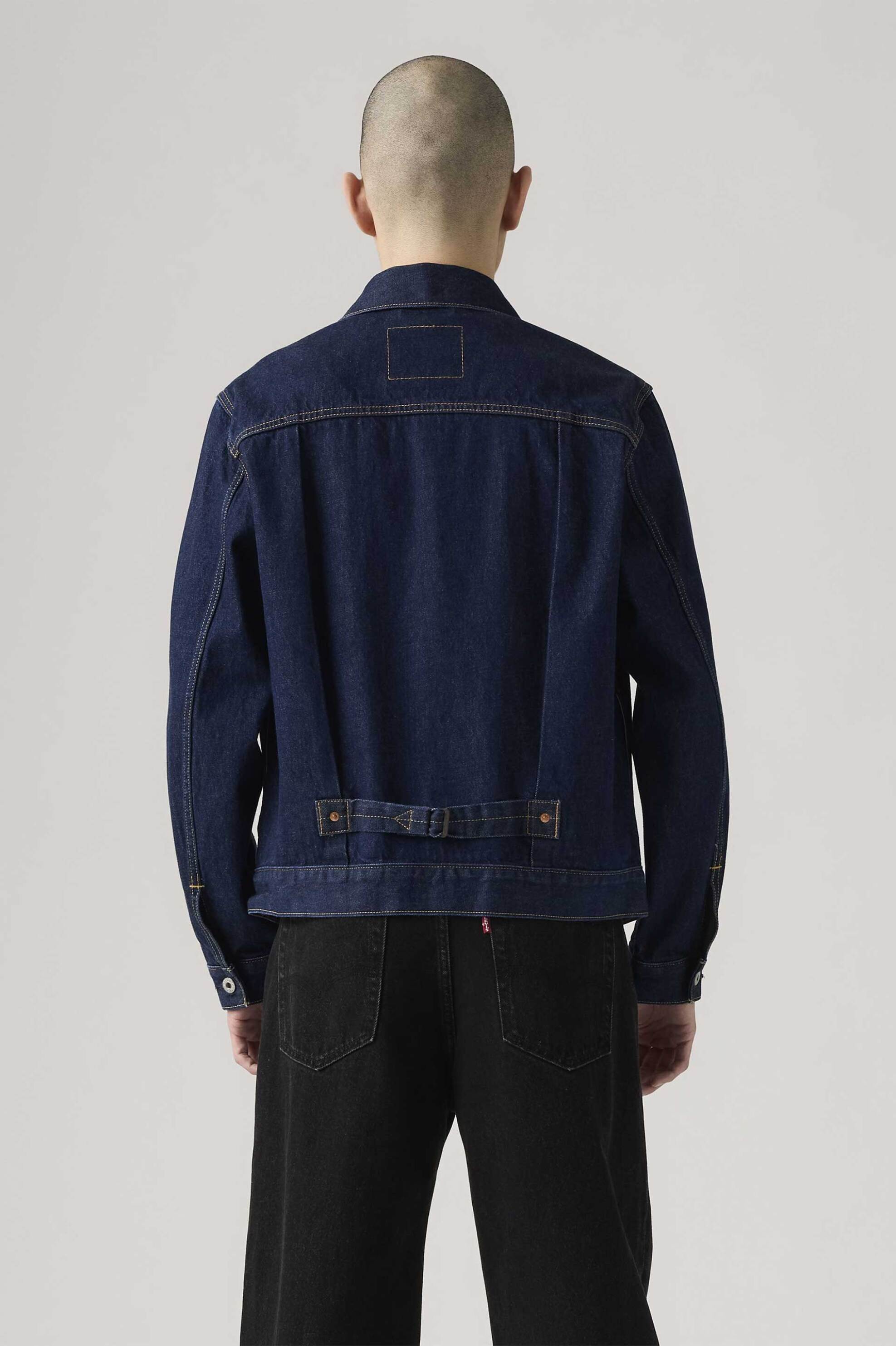 Levi&Apos S Ανδρικό Denim Jacket Relaxed Fit Type I - A31740030 Blue Σκούρο