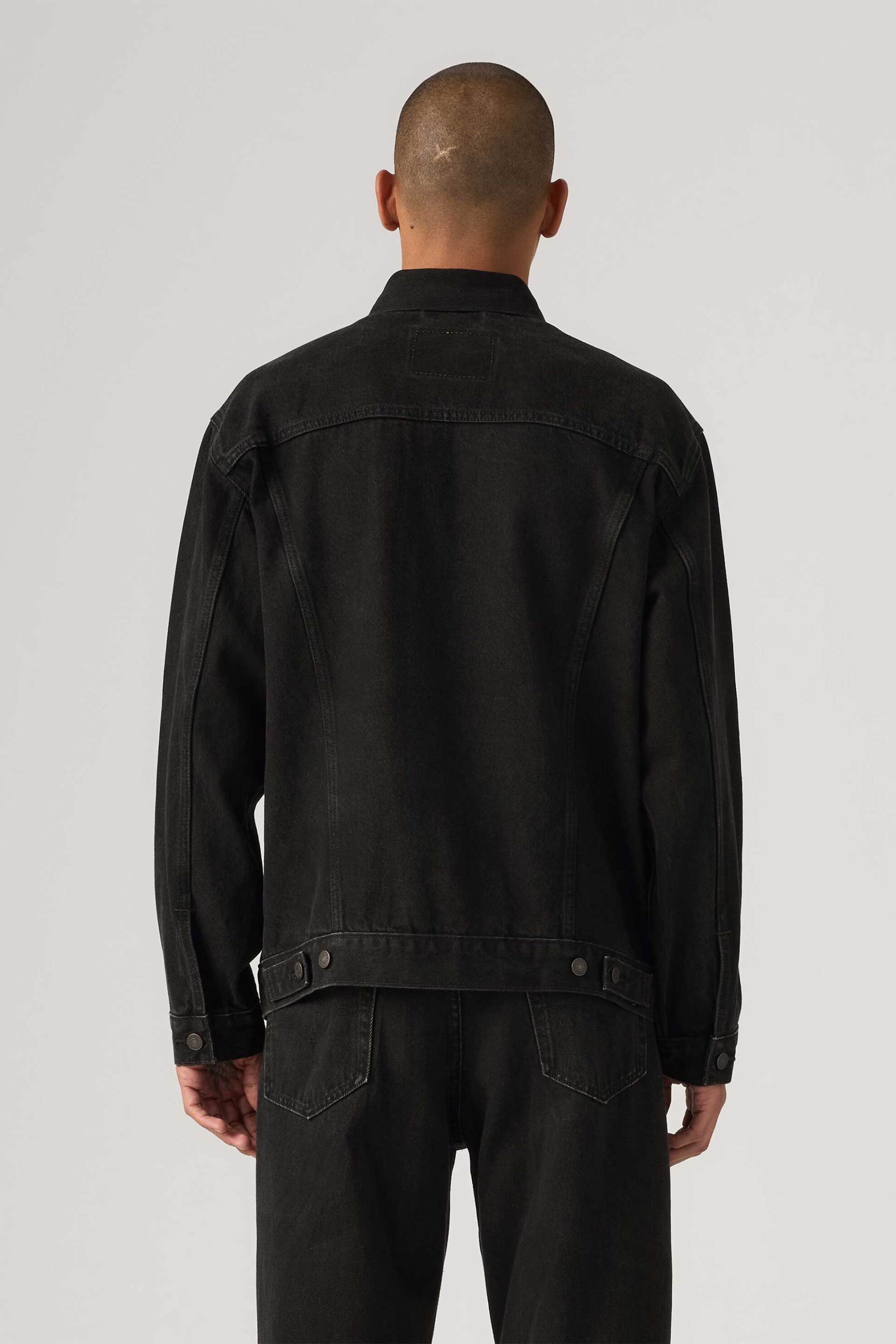 Levi&Apos S Ανδρικό Denim Jacket Relaxed Fit Trucker - A57820106 Μαύρο