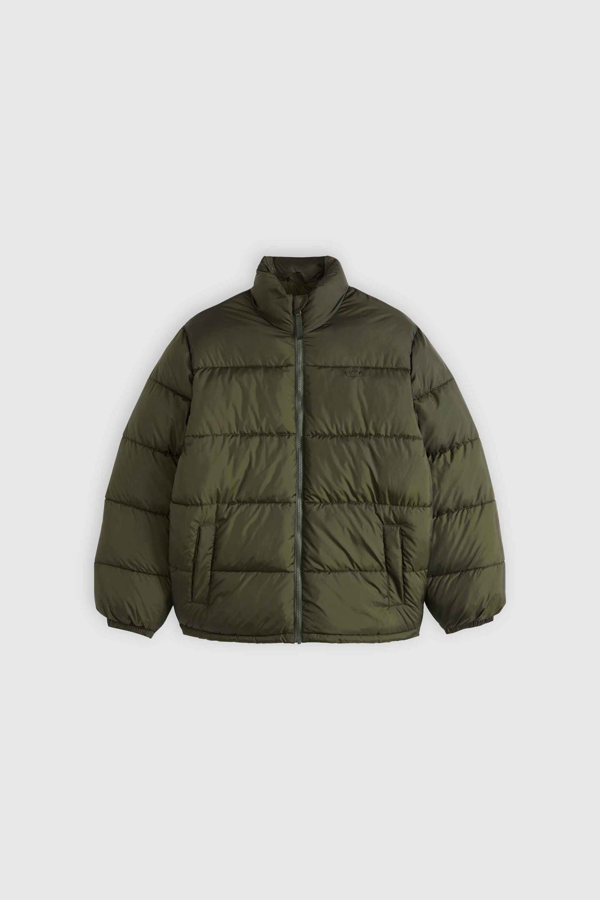 Levi&Apos S Ανδρικό Μπουφάν Puffer με Λογότυπο Standard Fit Piedmont - A85680018 Λαδί