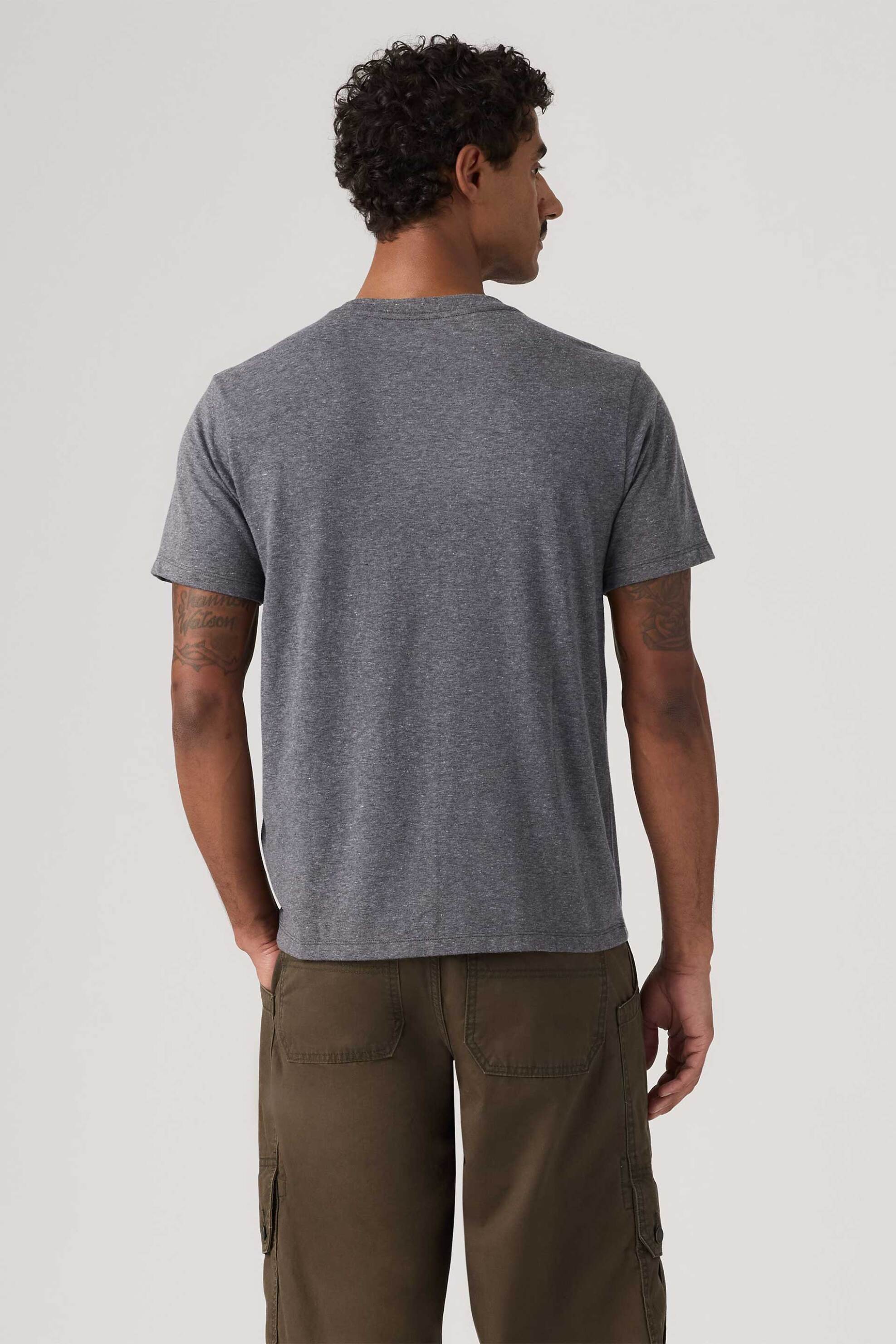 Levi&Apos S Ανδρικό T-Shirt με Print Standard Fit Graphic - 224912157 Γκρι