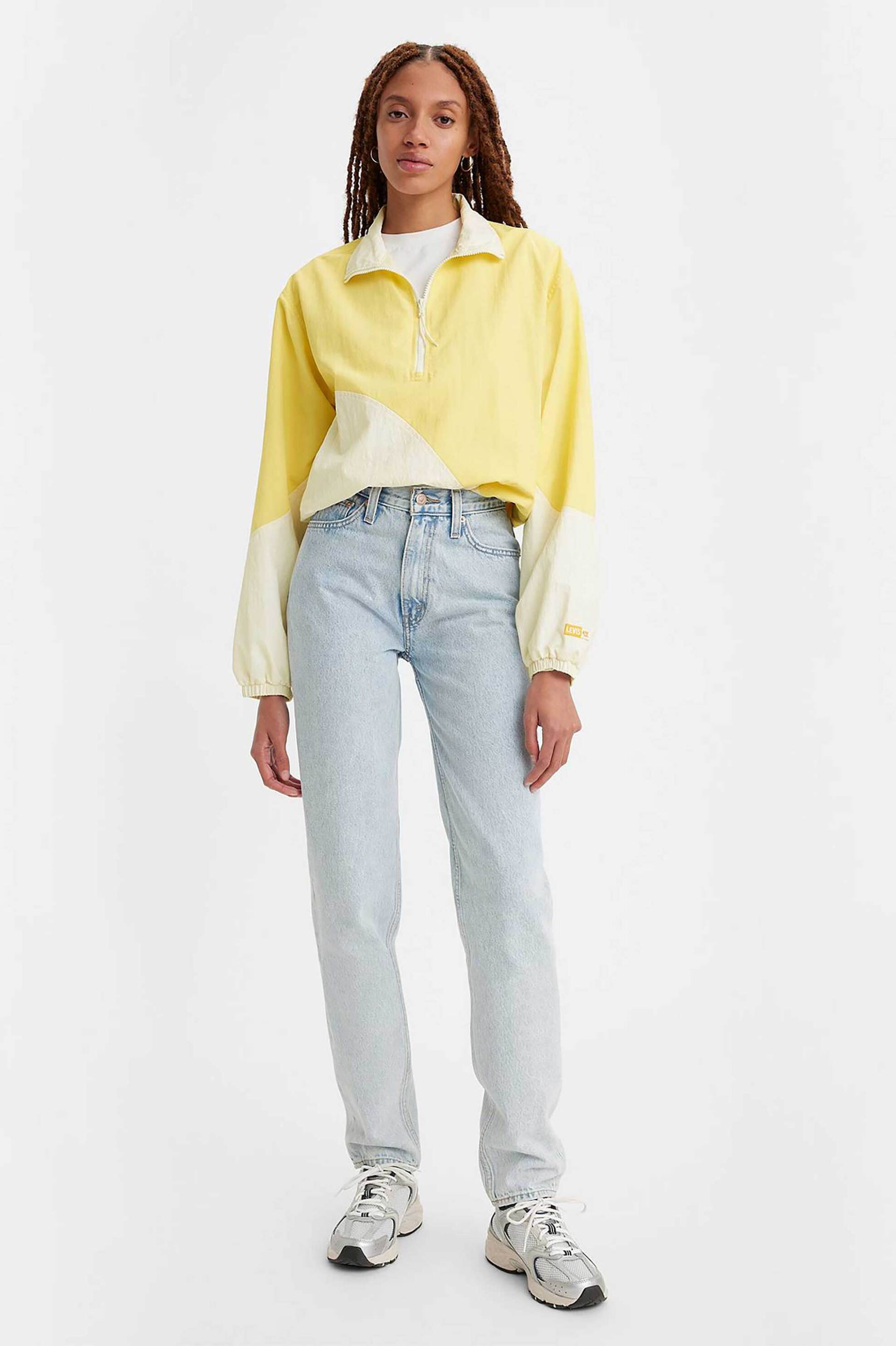LEVI'S Levi's® γυναικείο τζην παντελόνι "80's Mom" - A35060014 Denim Blue Ανοιχτό