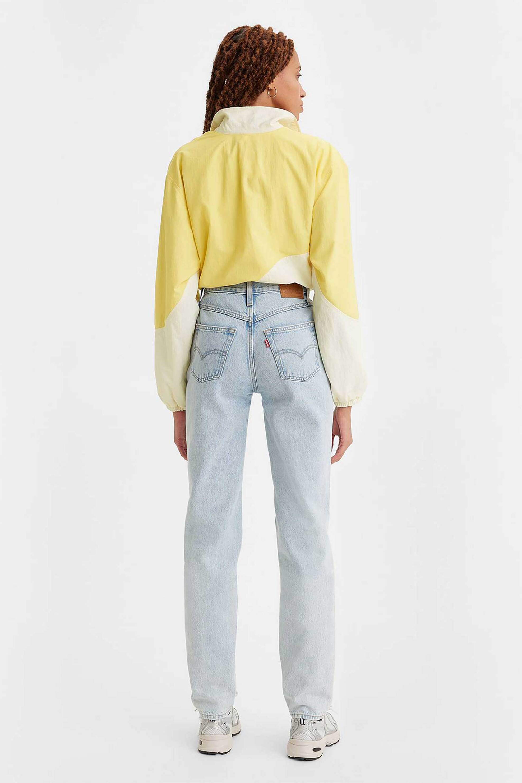 LEVI'S Levi's® γυναικείο τζην παντελόνι "80's Mom" - A35060014 Denim Blue Ανοιχτό - 3
