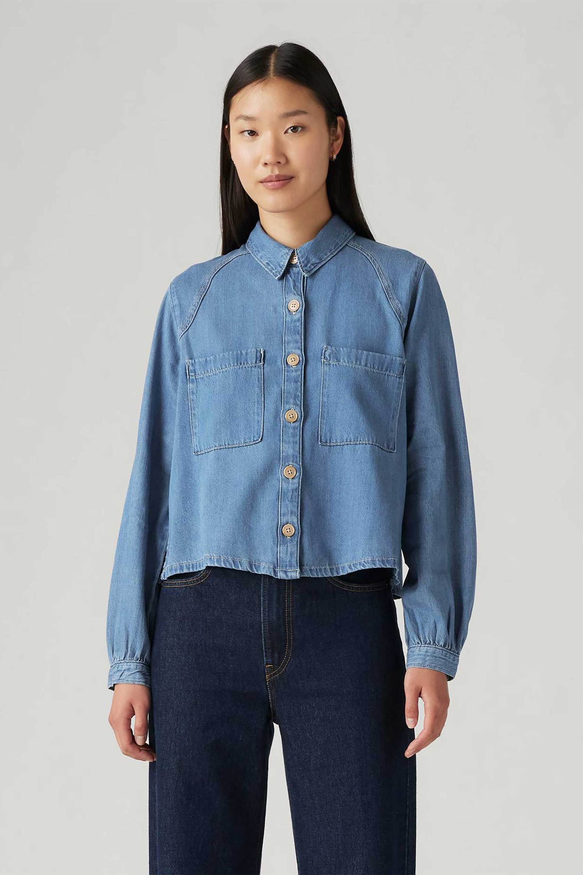 Levi's® γυναικείο πουκάμισο denim με τσέπες "Tyla" | S