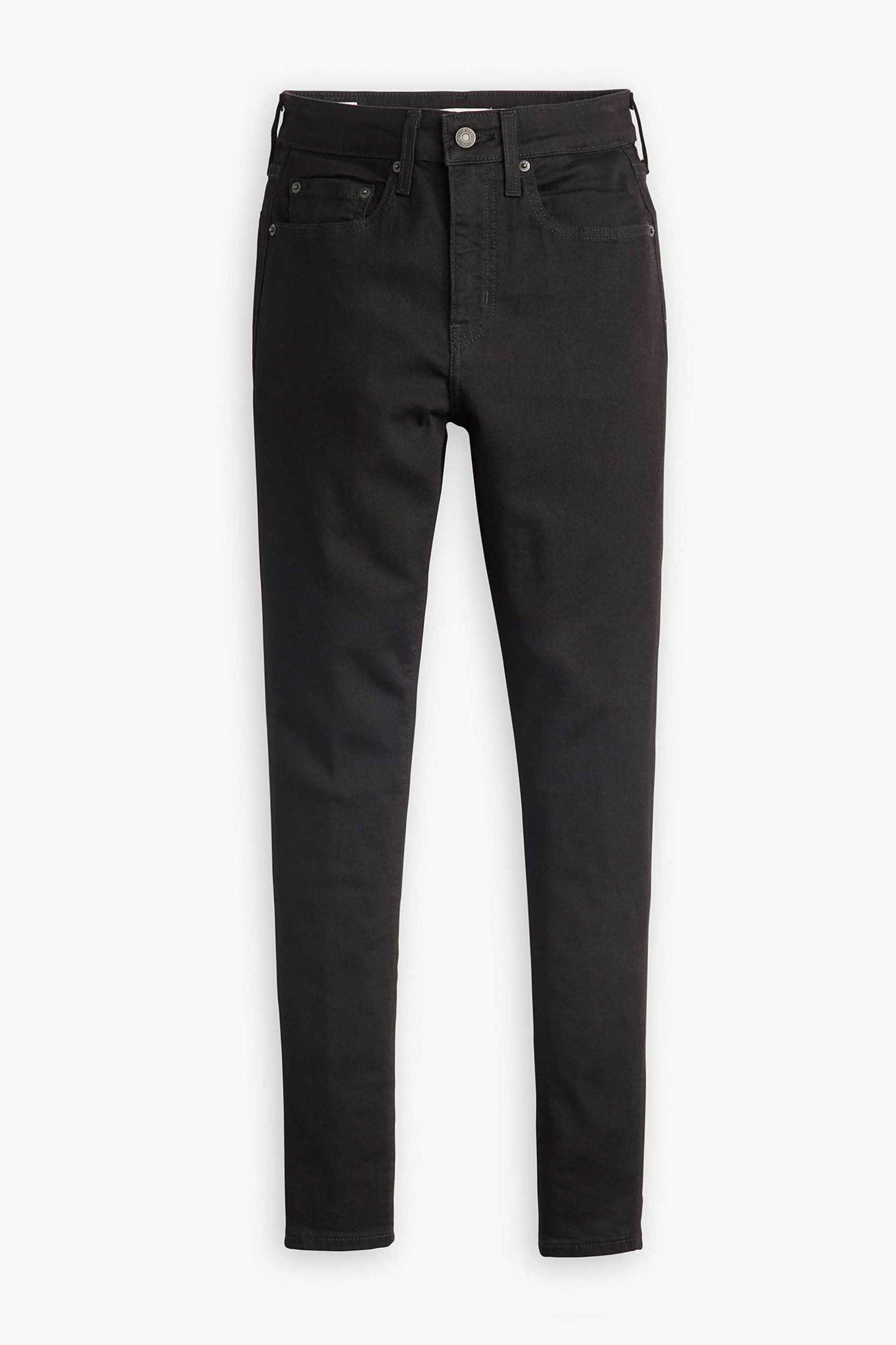 LEVI'S Levi's® γυναικείο ψηλόμεσο τζιν παντελόνι Skinny Fit "721" - 188820762 Μαύρο - 4
