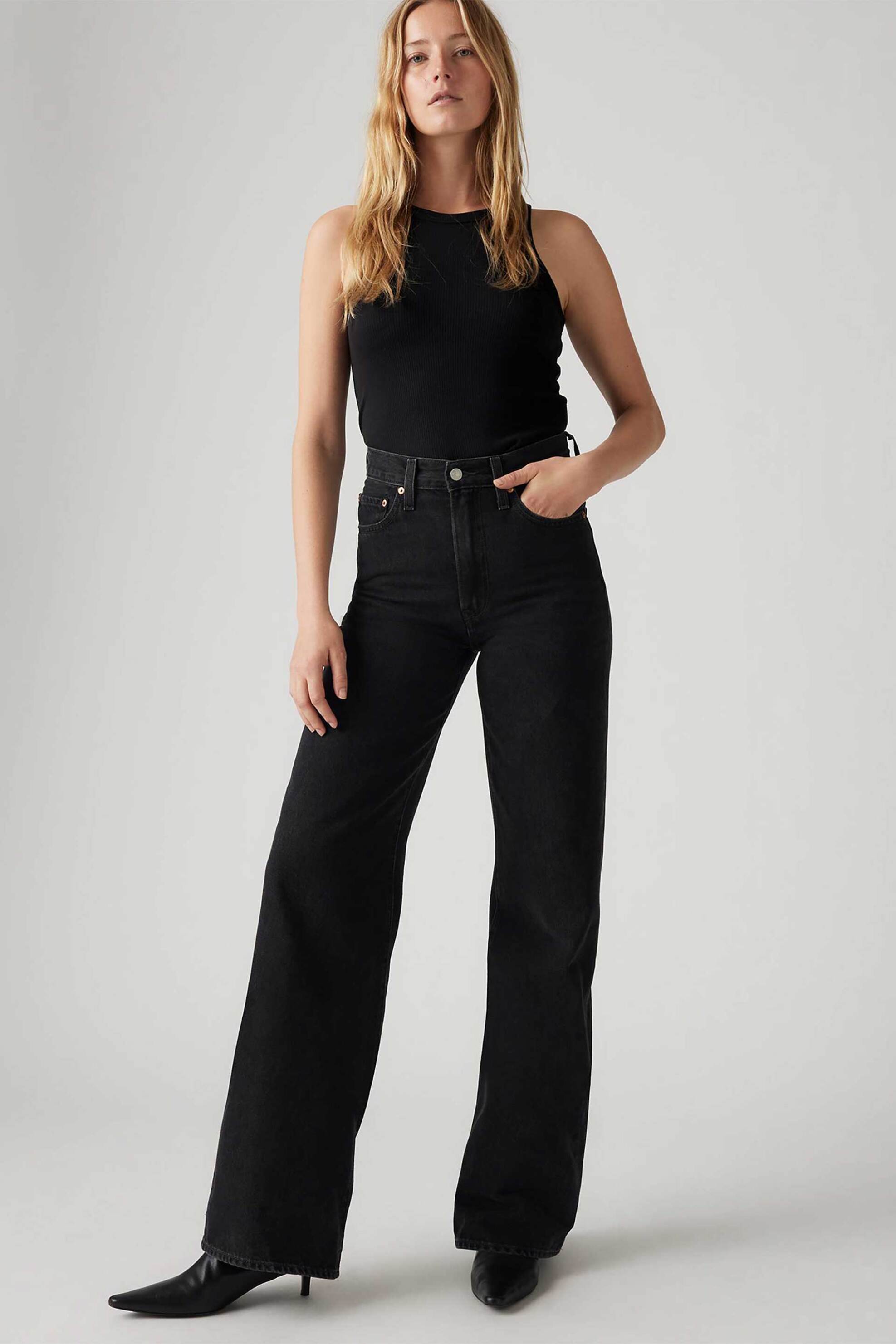 Levi's Levi's® γυναικείο τζιν παντελόνι ψηλόμεσο πεντάτσεπο Wide Leg 