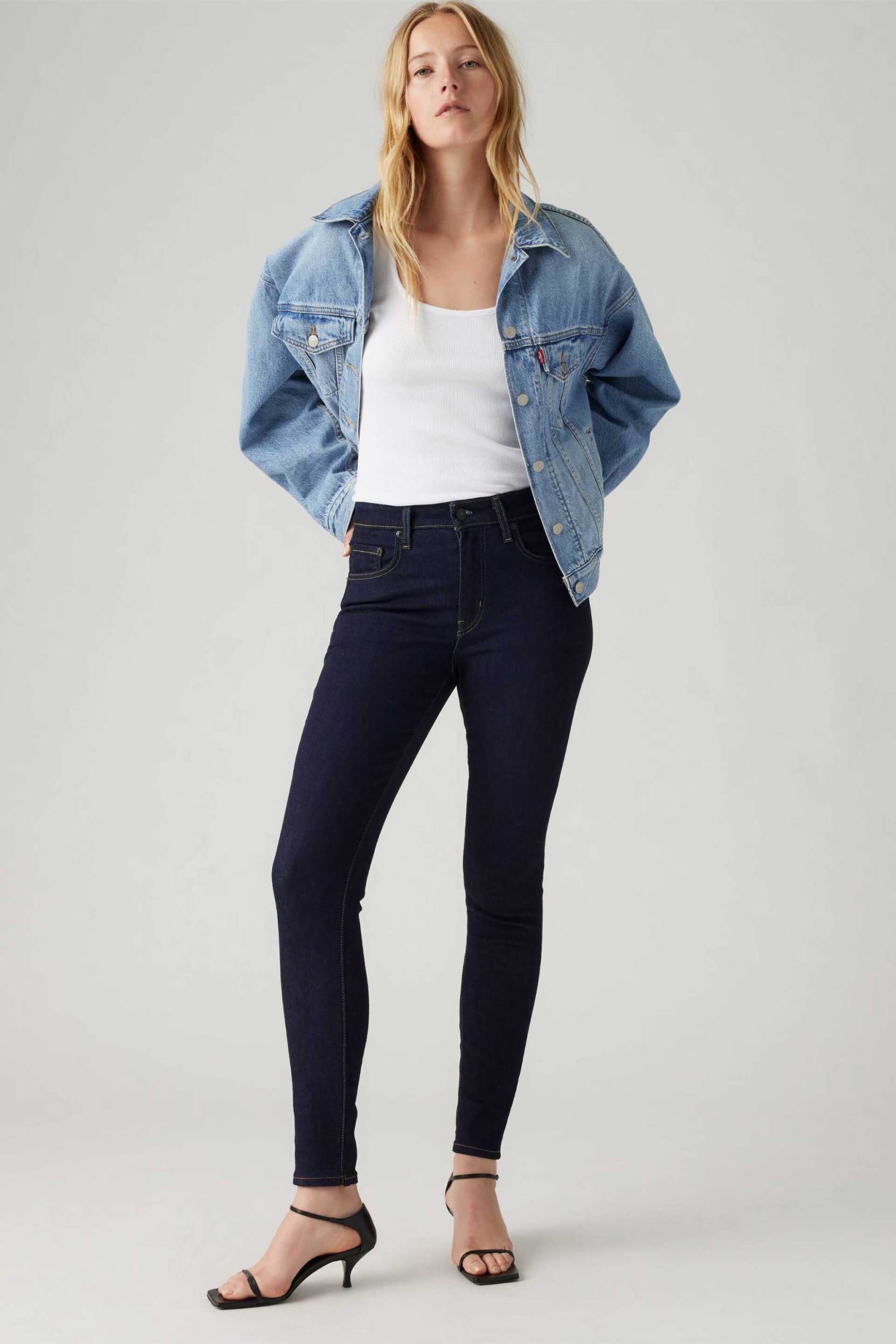 Levi's Levi's® γυναικείο τζιν παντελόνι ψηλόμεσο πεντάτσεπο Skinny Fit 