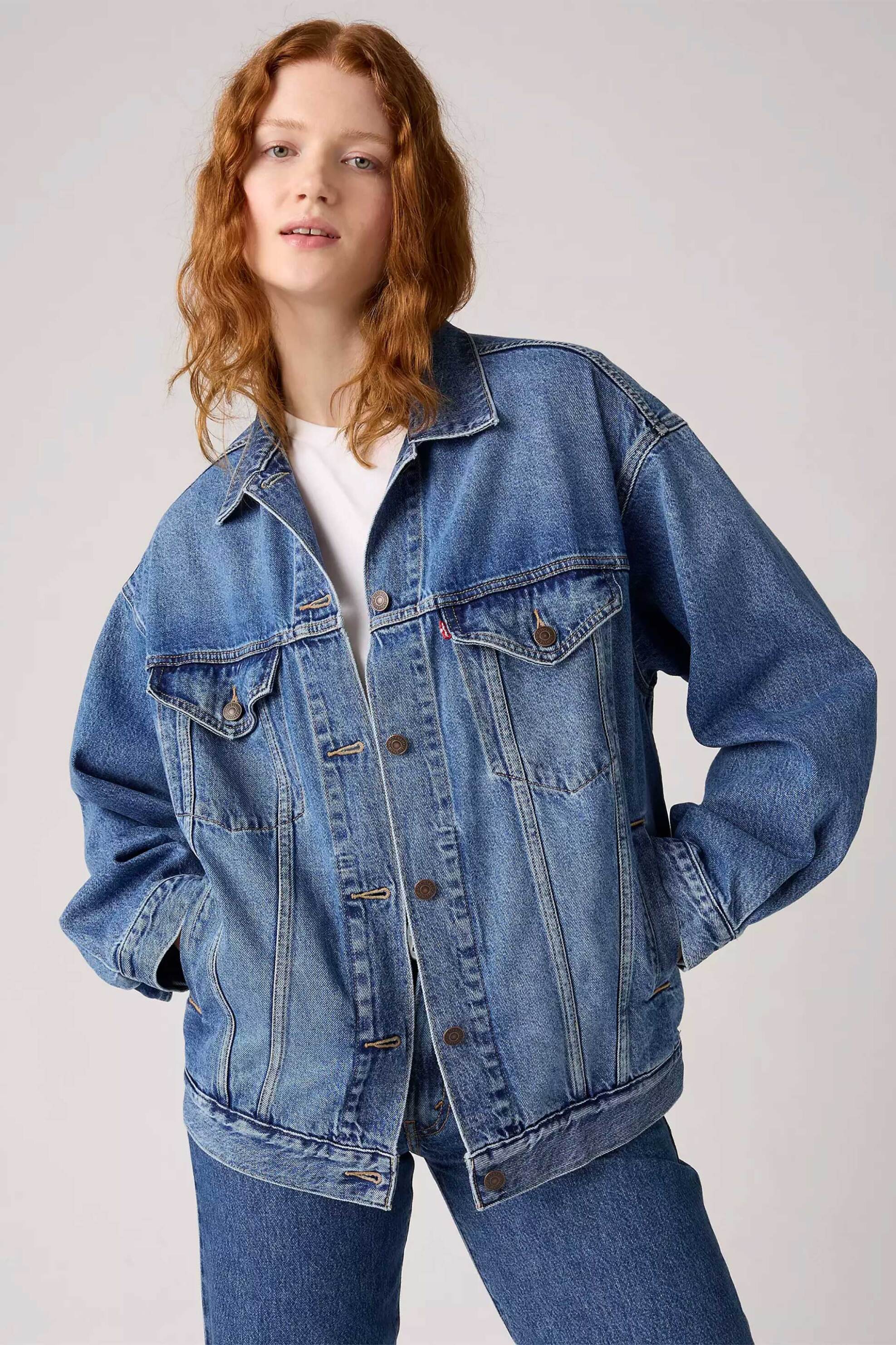 LEVI'S Levi's® γυναικείο denim jacket Loose Fit "Trucker" - A34720003 Denim Blue
