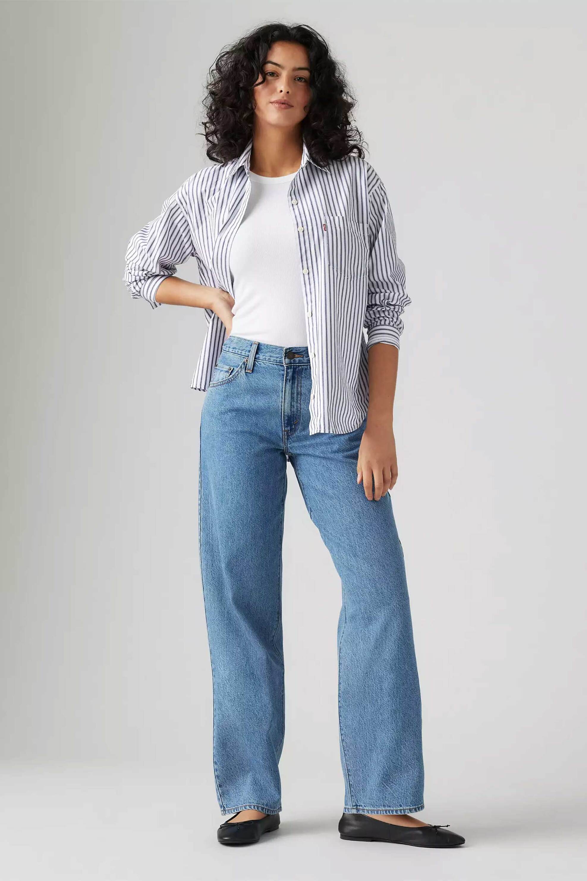 Levi's Levi's® γυναικείο τζιν παντελόνι πεντάτσεπο Loose Fit 