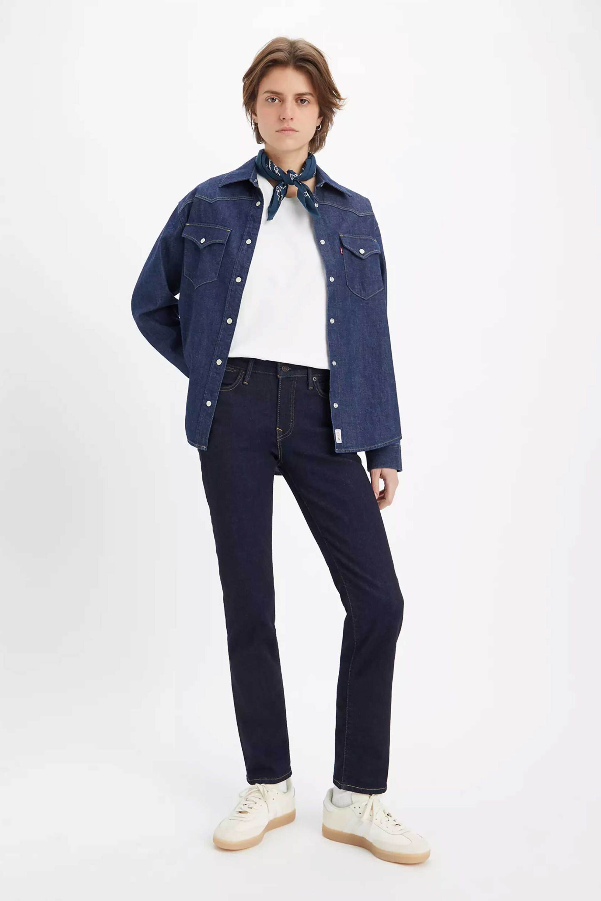 Levi's Levi's® γυναικείο τζιν παντελόνι πεντάτσεπο Slim Fit 