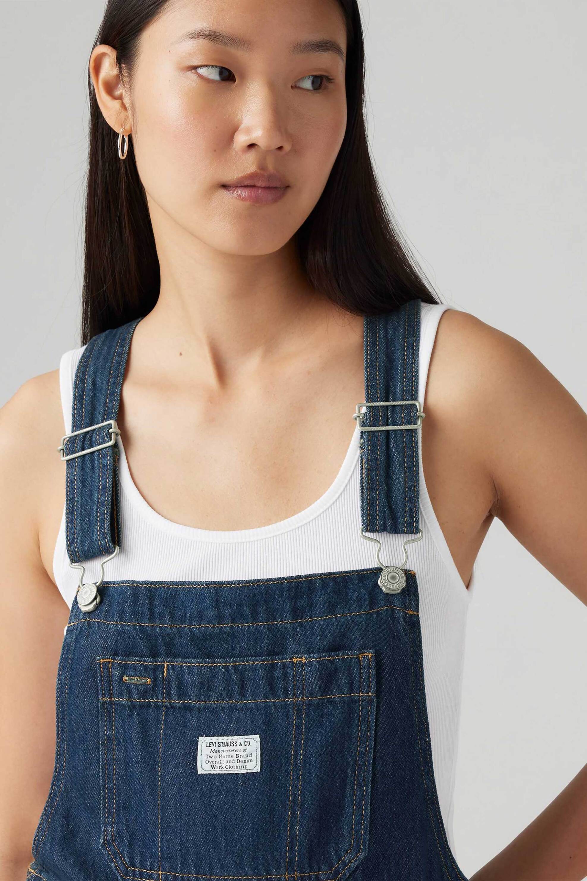 Levi's® γυναικεία denim σαλοπέτα Oversized Fit "XL Overall" - 001V00005 Denim Blue Σκούρο φωτογραφία