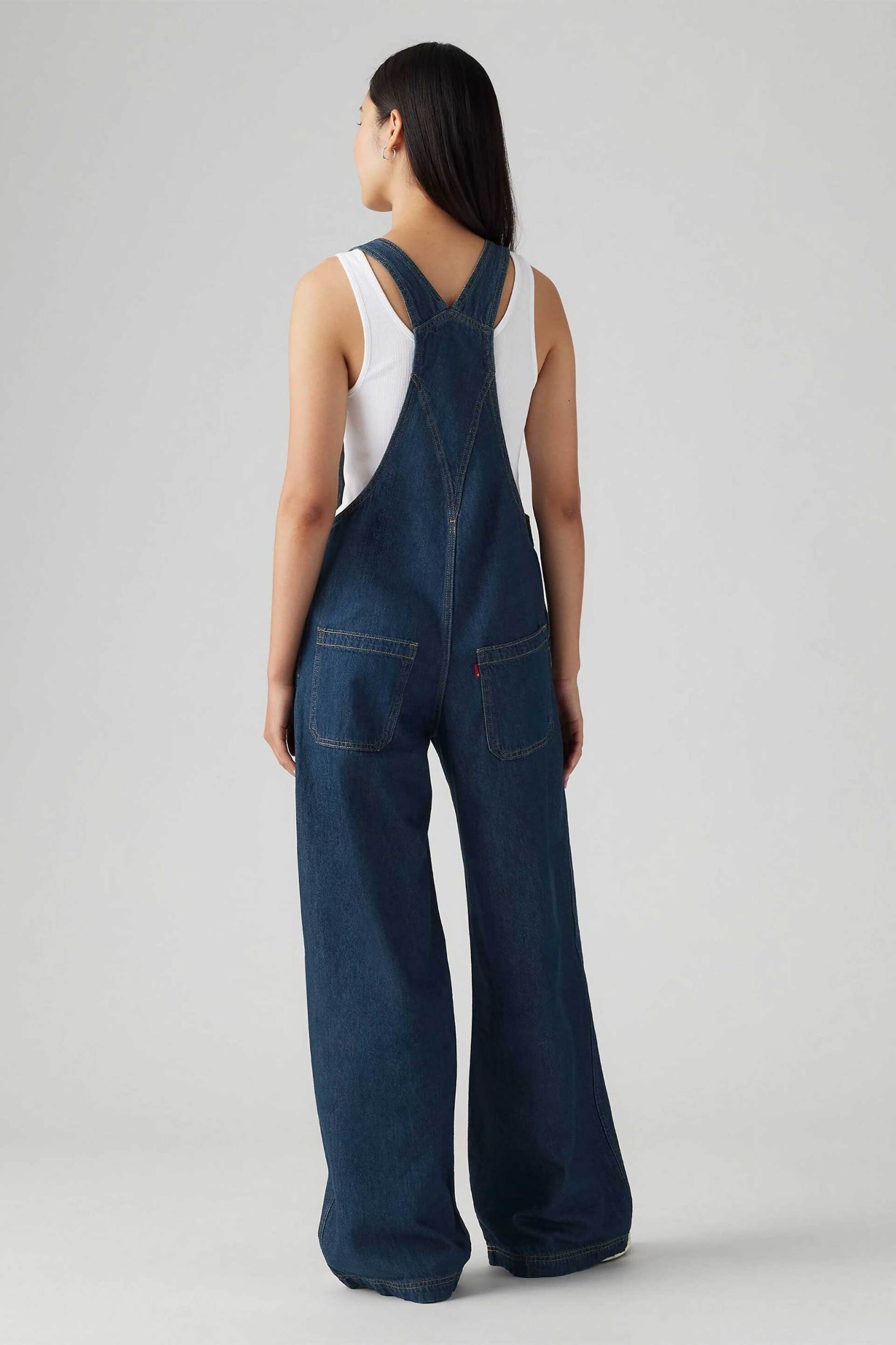 Levi's® γυναικεία denim σαλοπέτα Oversized Fit "XL Overall" - 001V00005 Denim Blue Σκούρο φωτογραφία