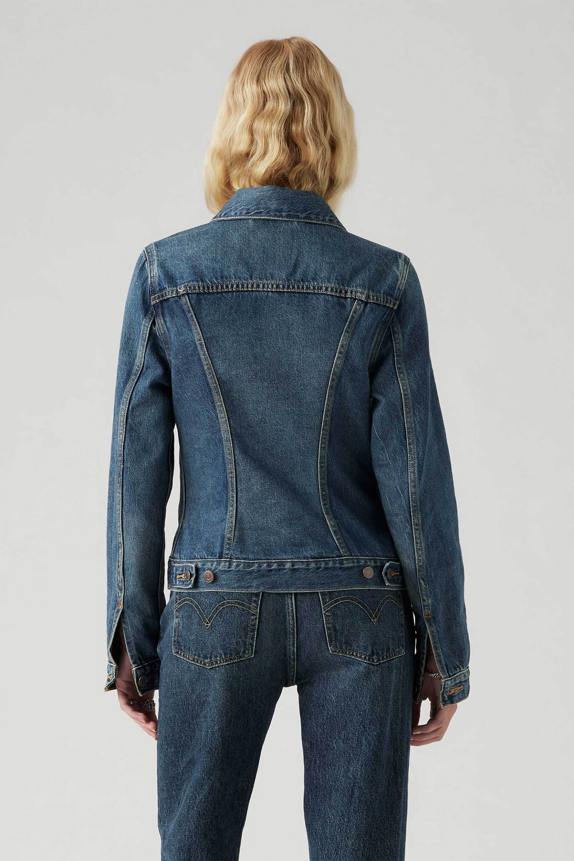 Levi's® γυναικείο denim jacket Slim Fit "The Original Trucker" - 299450063 Denim Blue φωτογραφία