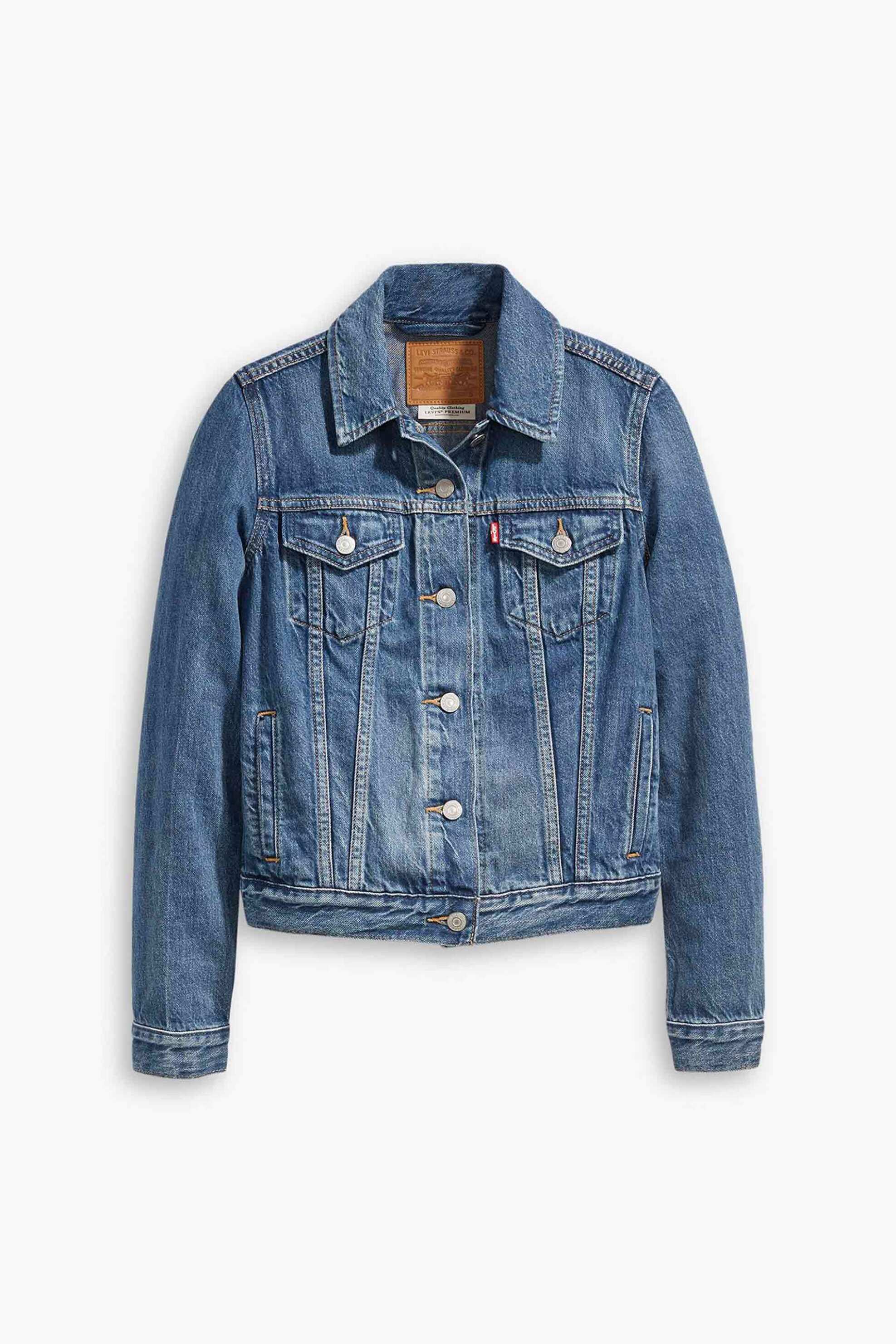 Levi's® γυναικείο denim jacket Slim Fit "The Original Trucker" - 299450063 Denim Blue φωτογραφία