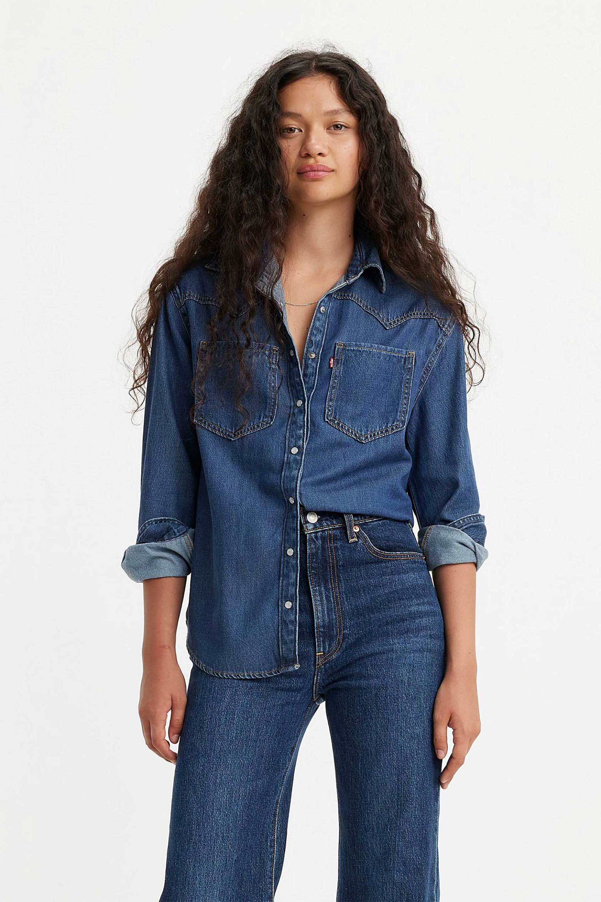 Levi's® γυναικείο denim πουκάμισο Relaxed Fit 