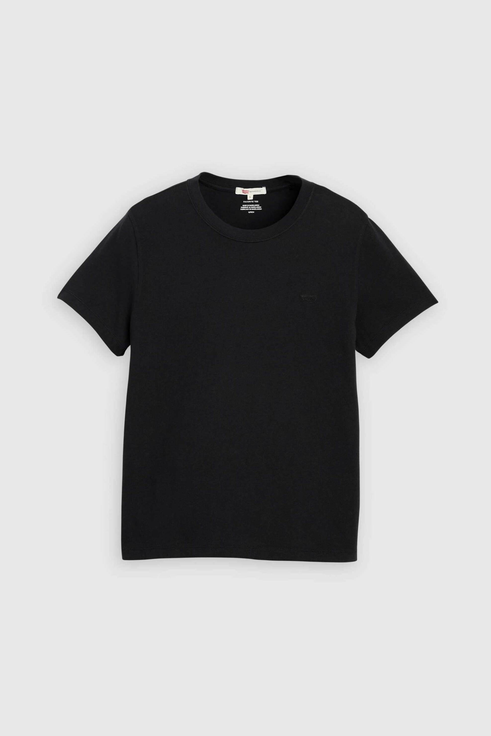 Levi&Apos S Γυναικείο T-Shirt με Λογότυπο Standard Fit Favorite - 005J20001 Μαύρο