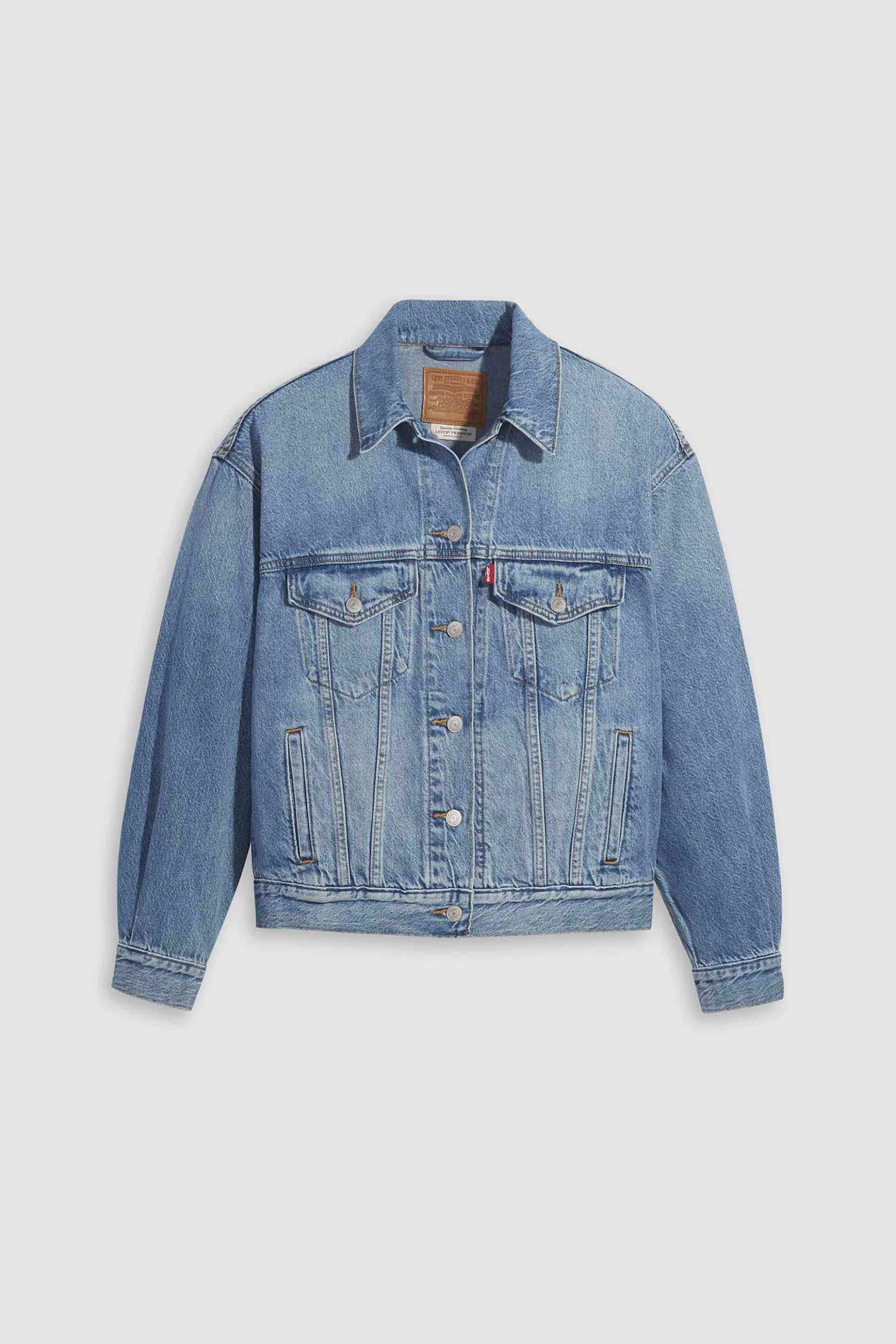 Levi&Apos S Γυναικείο Denim Jacket Relaxed Fit 90 S Trucker - A17430004 Blue