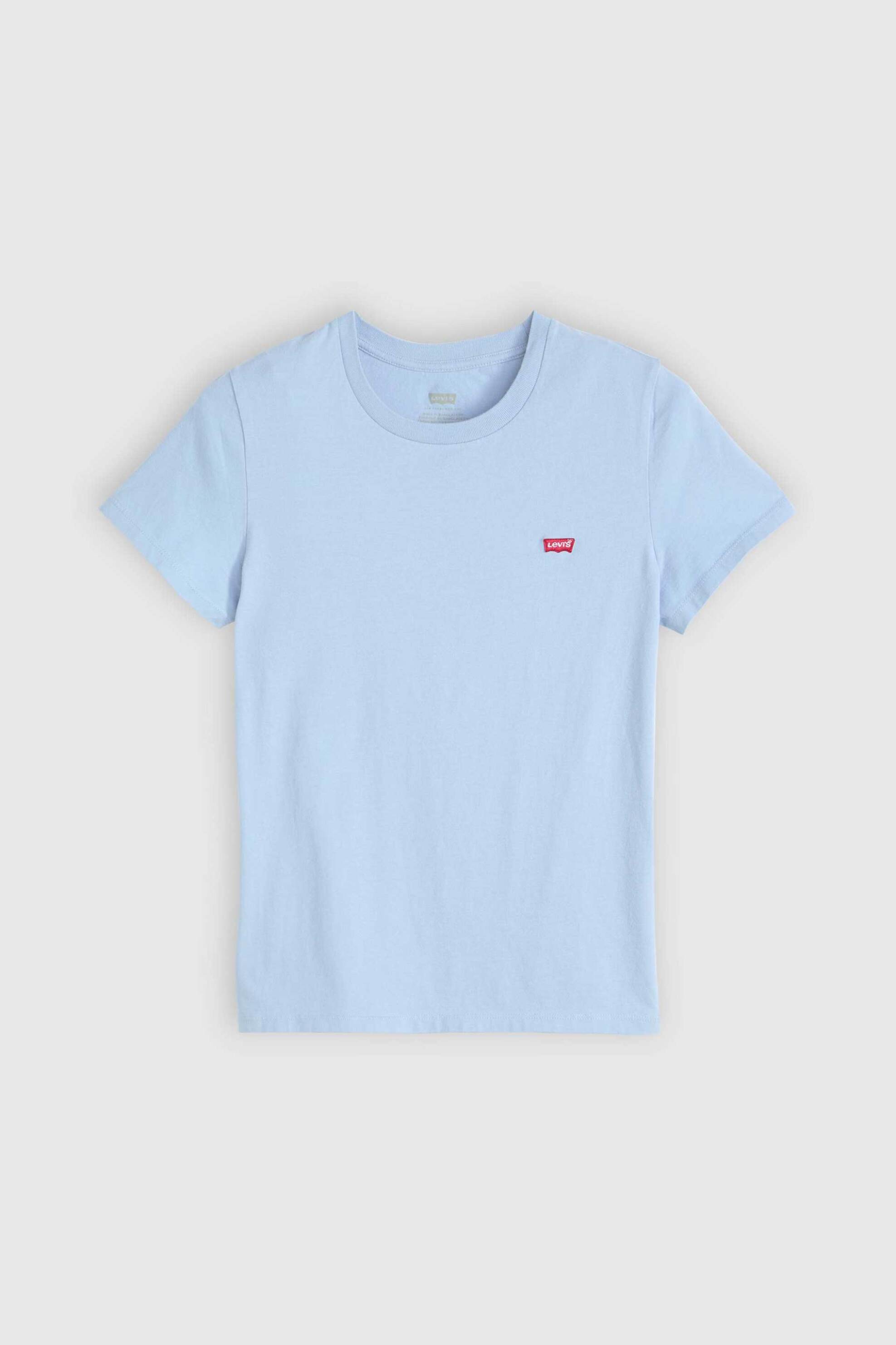 Levi&Apos S Γυναικείο T-Shirt με Λογότυπο Standard Fit The Perfect - 391850398 Μπλε Ανοιχτό