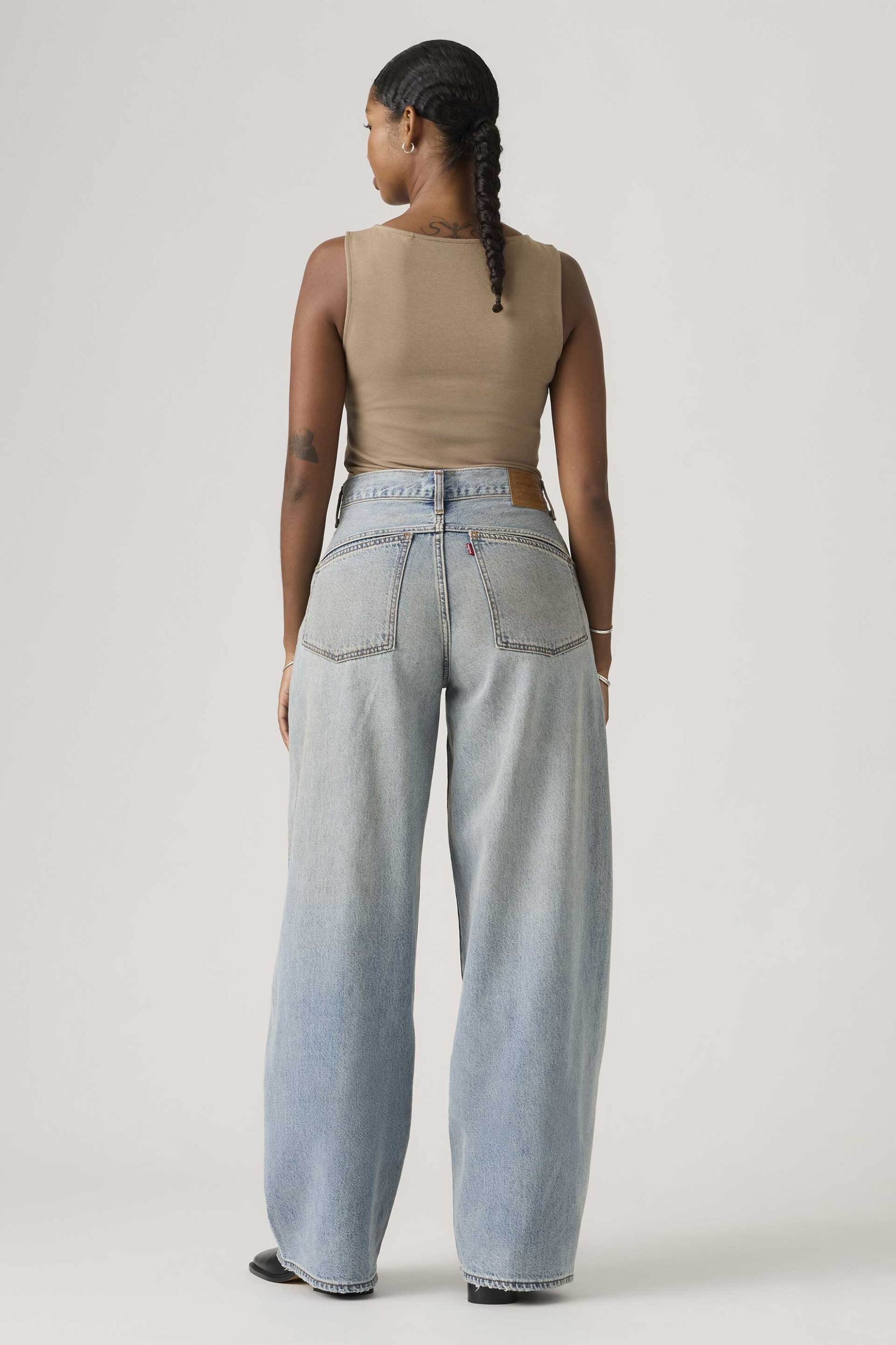 Levi&Apos S Γυναικείο Τζιν Παντελόνι Πεντάτσεπο Super Baggy Barrel Fit - 003Nf0005 Denim Blue