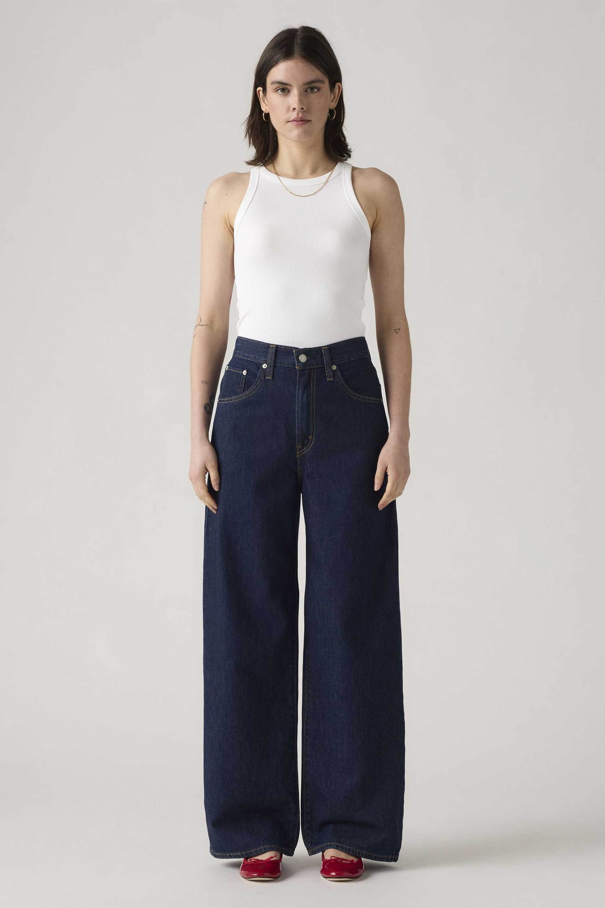 Levi's Levi's® γυναικείο τζιν παντελόνι ψηλόμεσο πεντάτσεπο Baggy Fit 