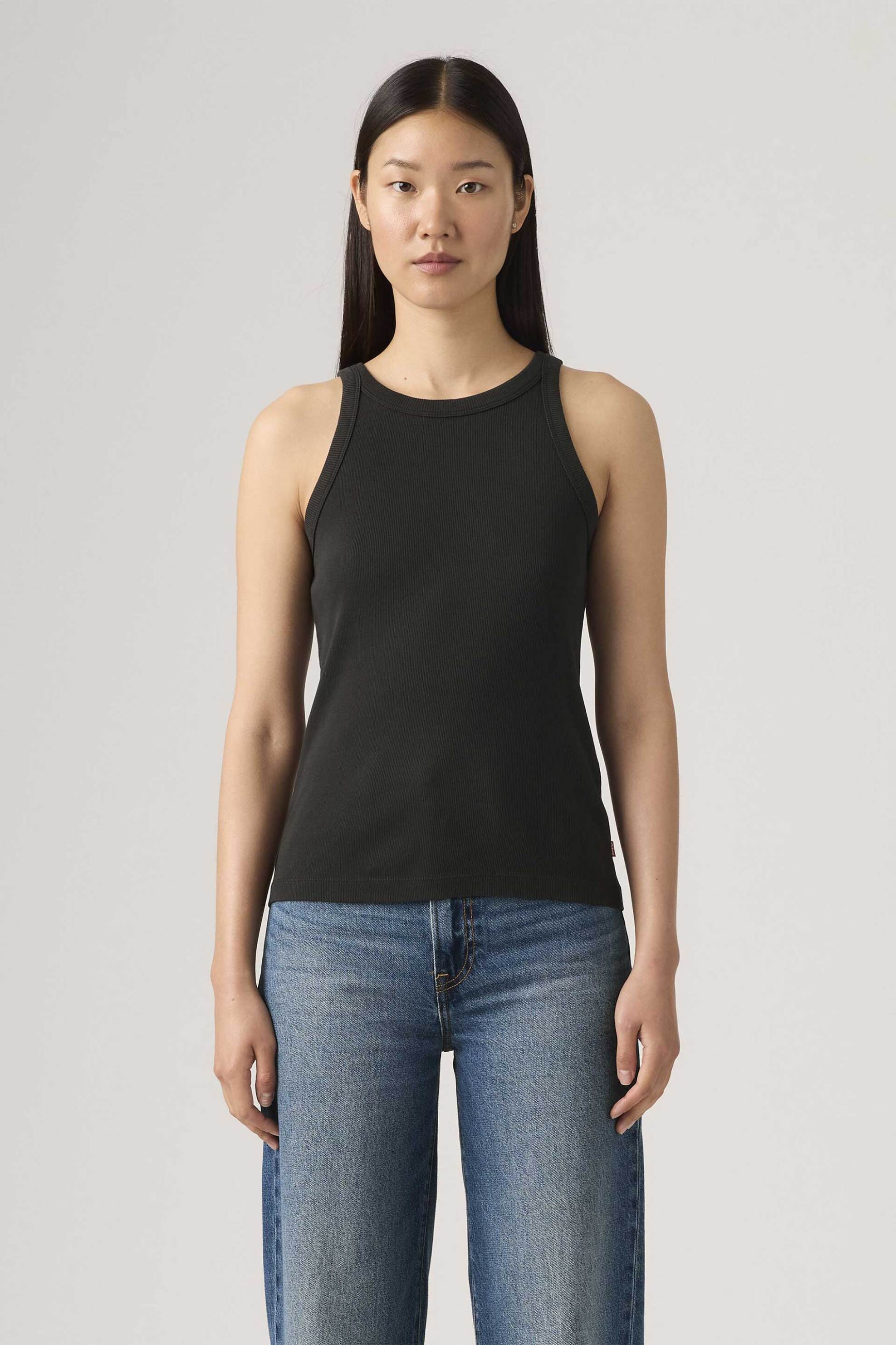 Levi's Levi's® γυναικείο αμάνικο τοπ ribbed Slim Fit 