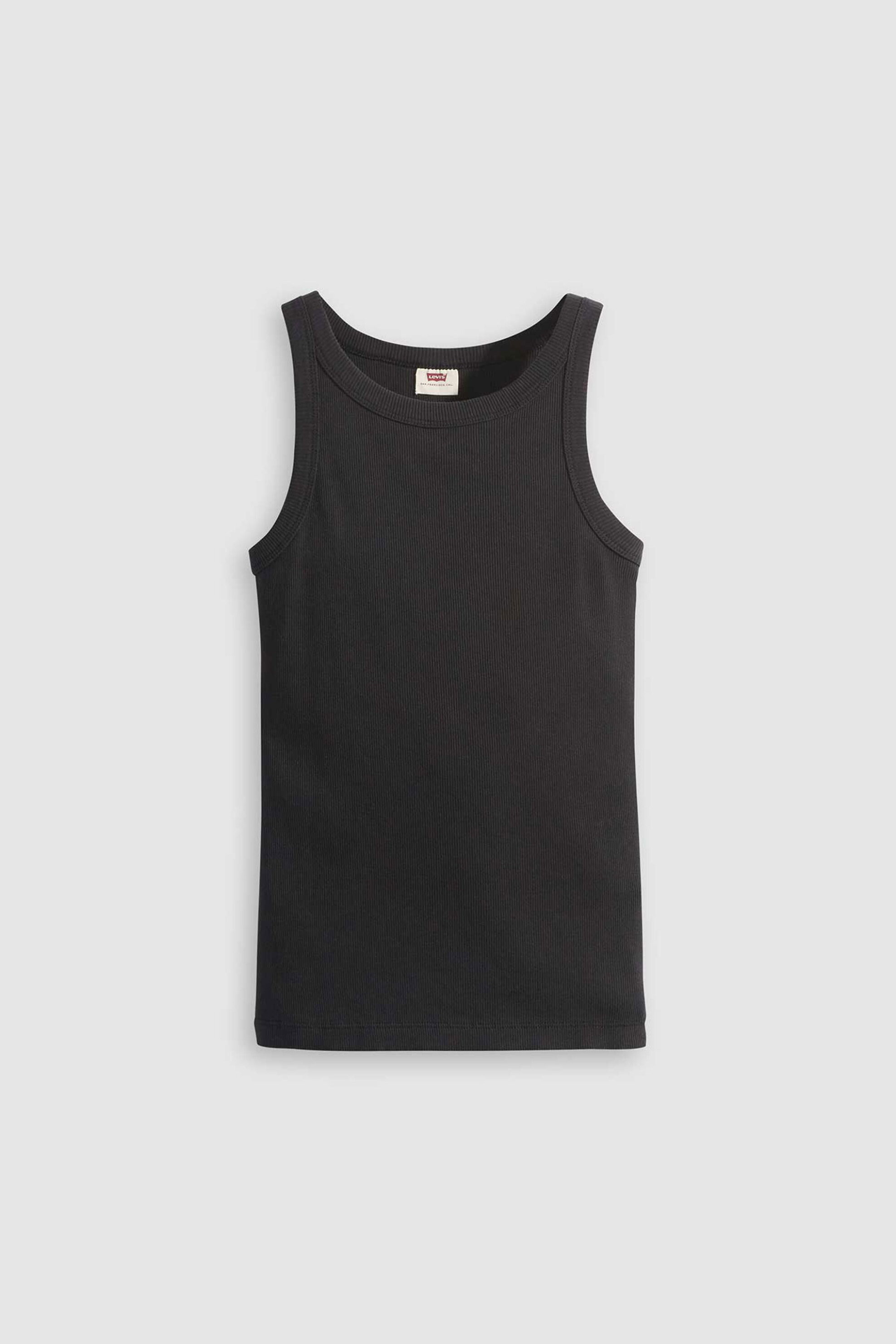 Levi&Apos S Γυναικείο Αμάνικο Τοπ Ribbed Slim Fit Pride Racer - A33810001 Μαύρο