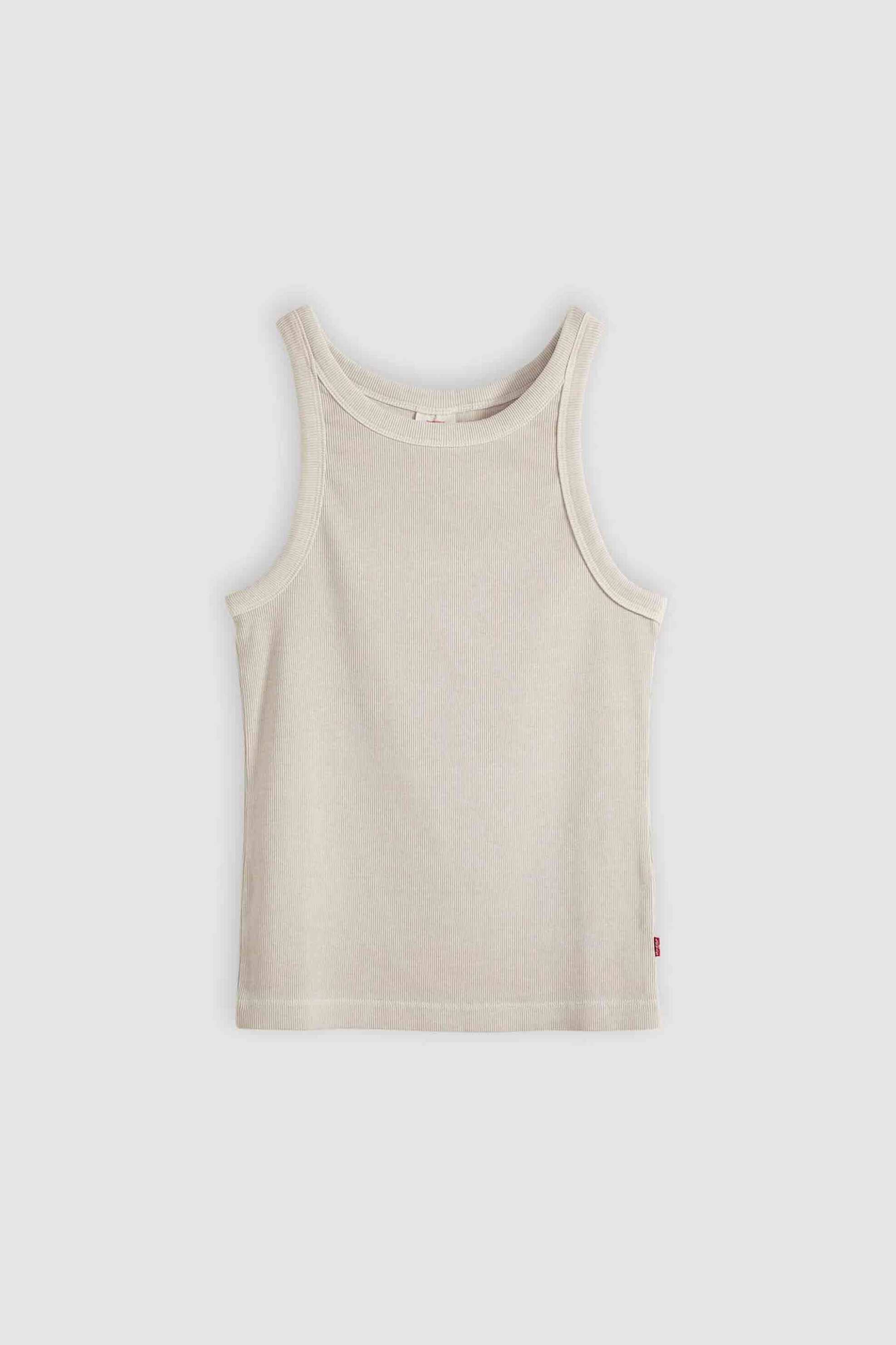 Levi&Apos S Γυναικείο Αμάνικο Τοπ Ribbed Slim Fit Pride Racer - A33810039 Μπεζ